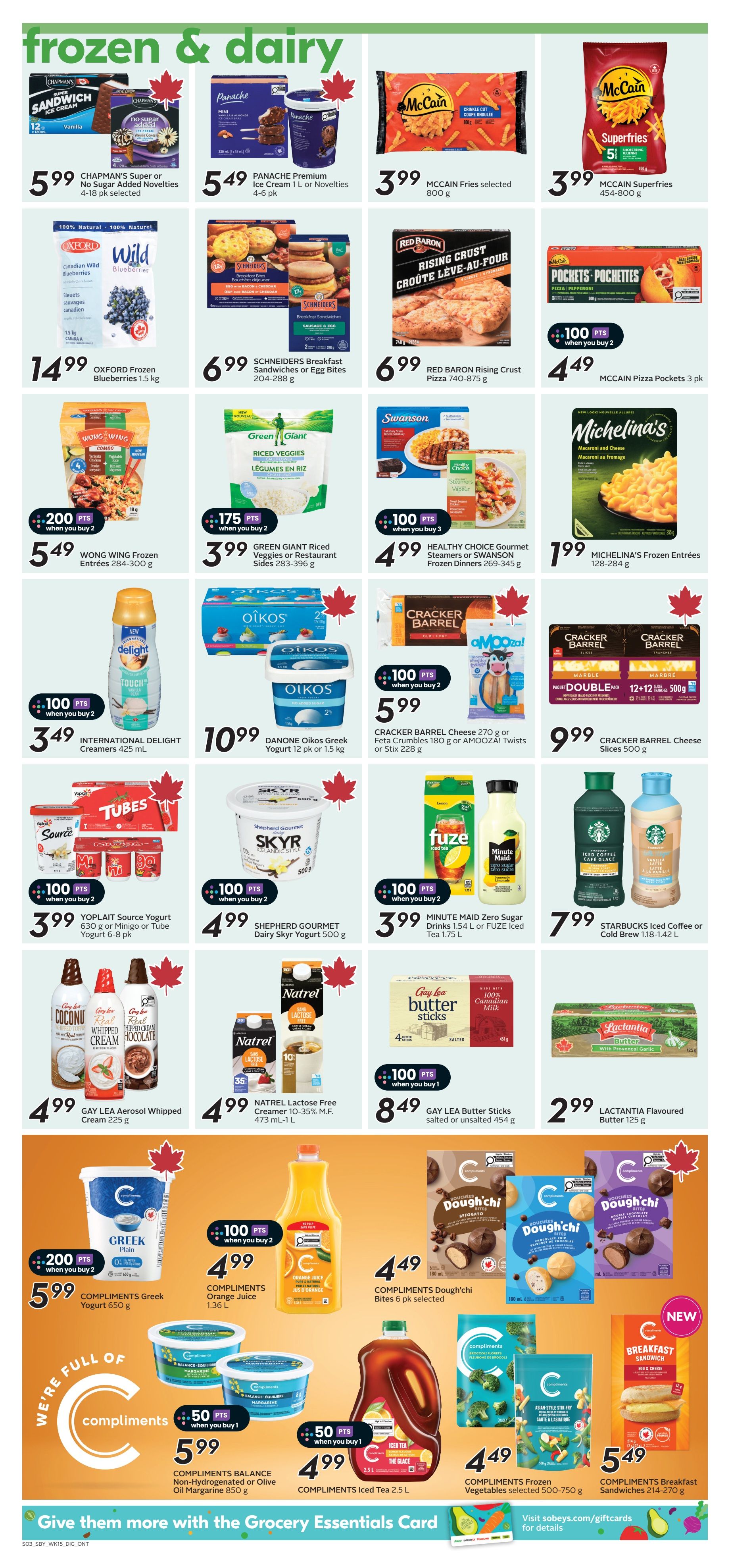 Sobeys (ON) Flyer August 6 to 12
