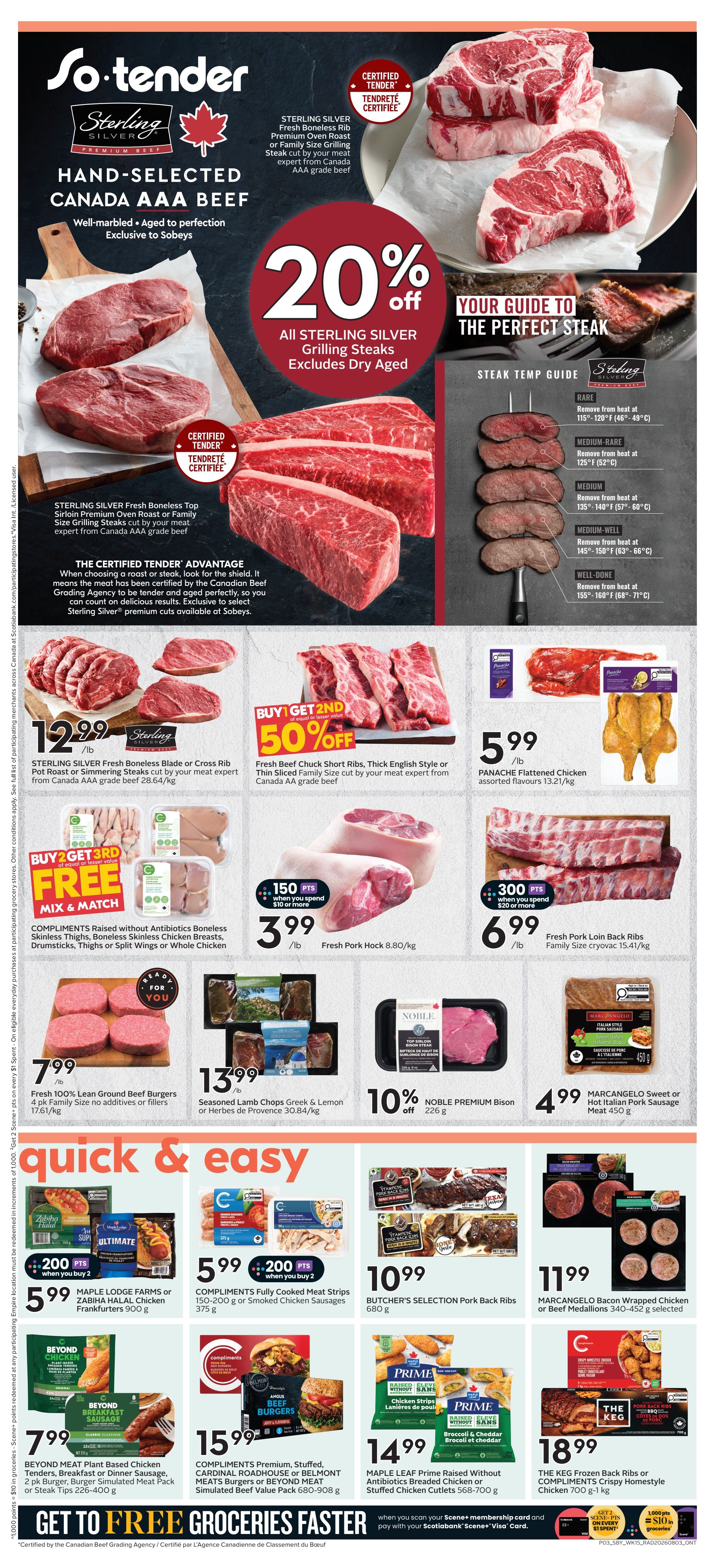Sobeys (ON) Flyer August 6 to 12