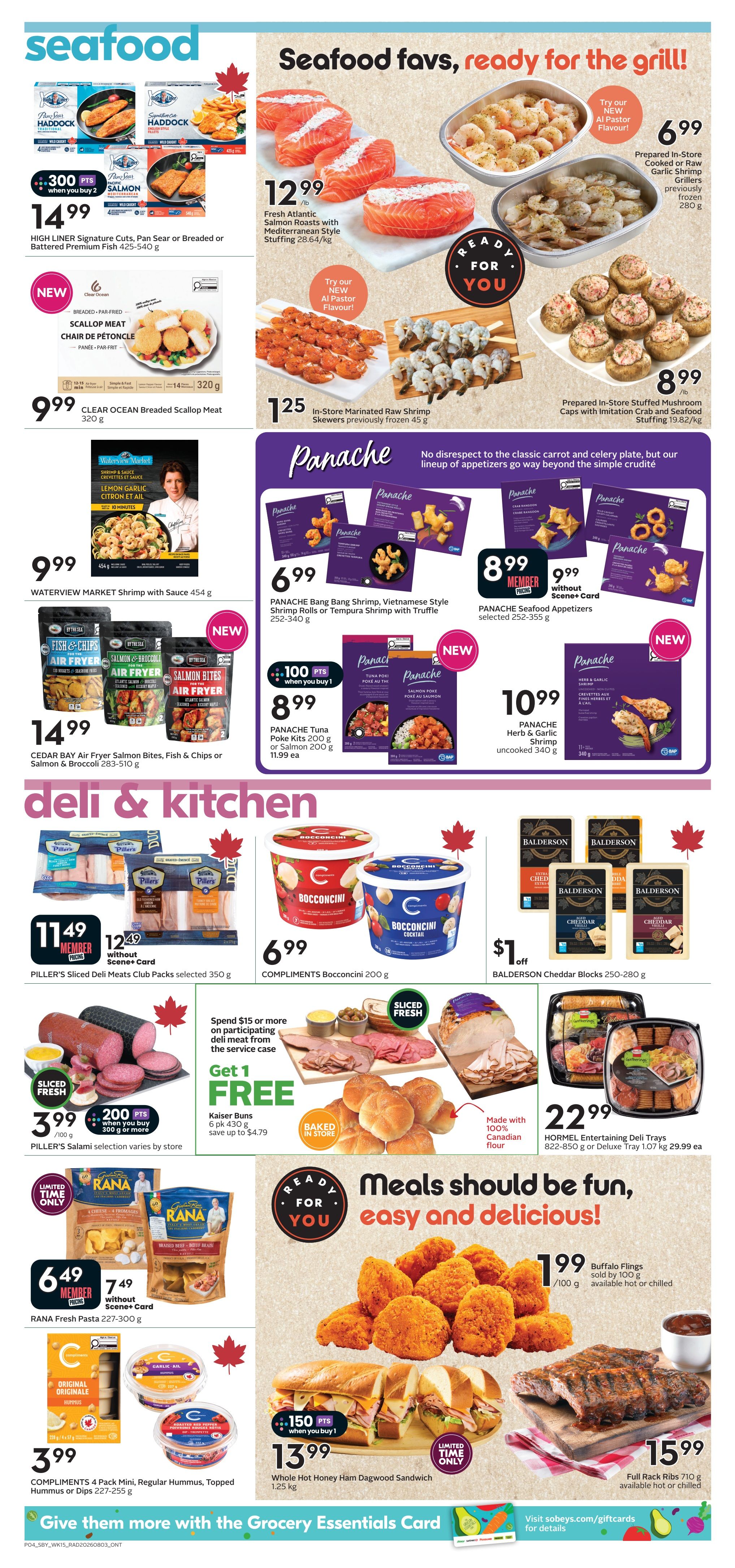 Sobeys (ON) Flyer August 6 to 12