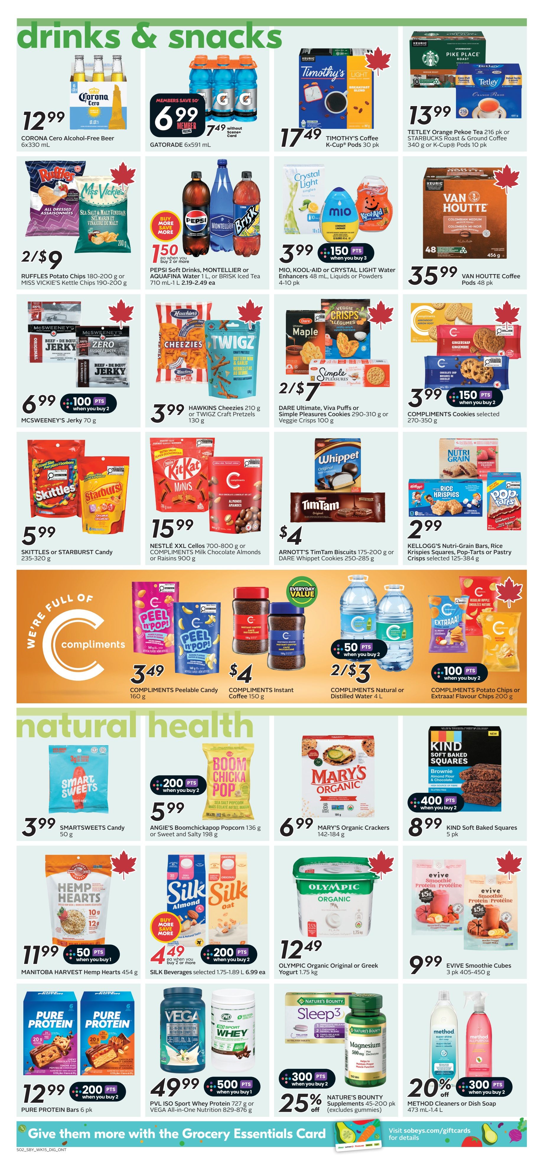Sobeys (ON) Flyer August 6 to 12