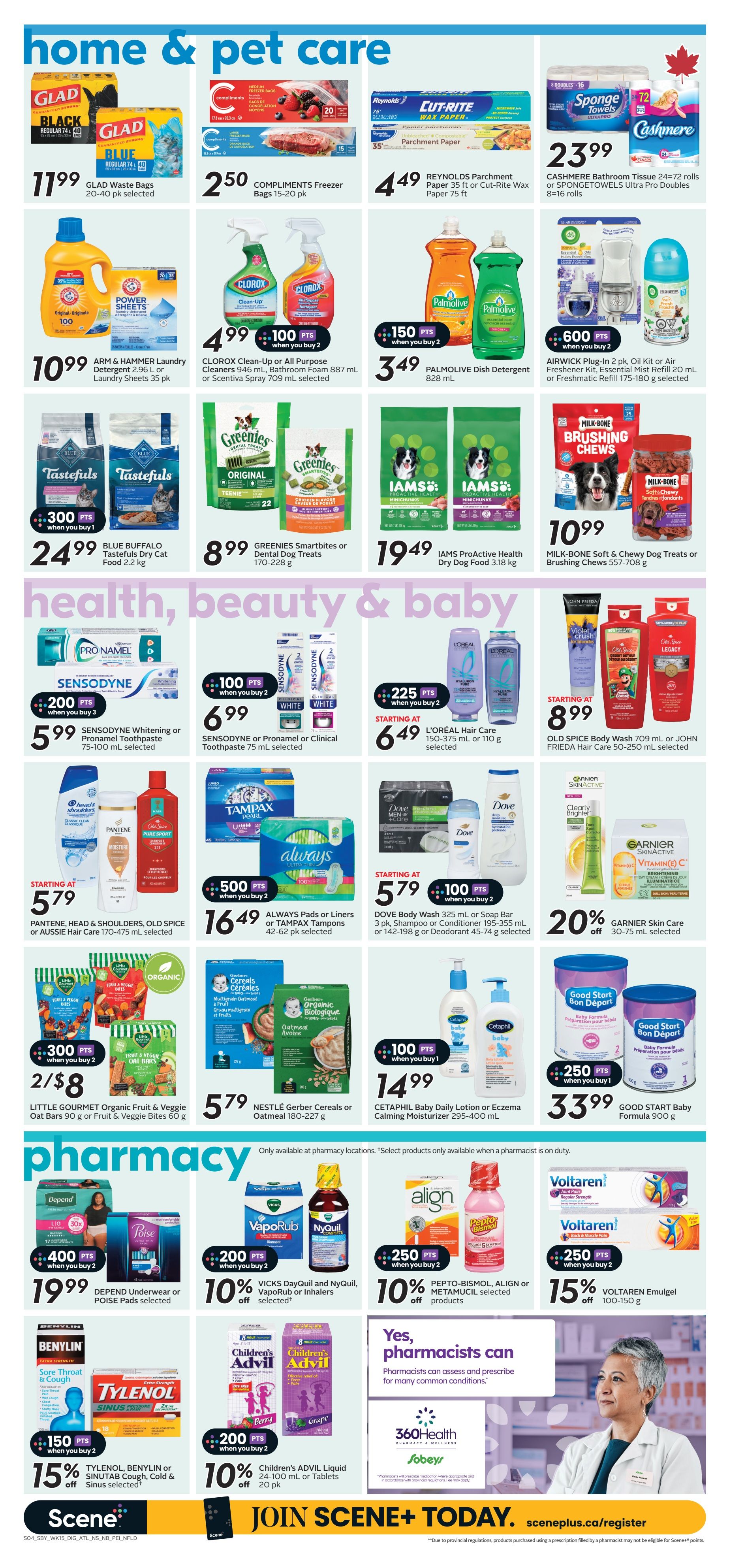 Sobeys (Atlantic) Flyer August 6 to 12