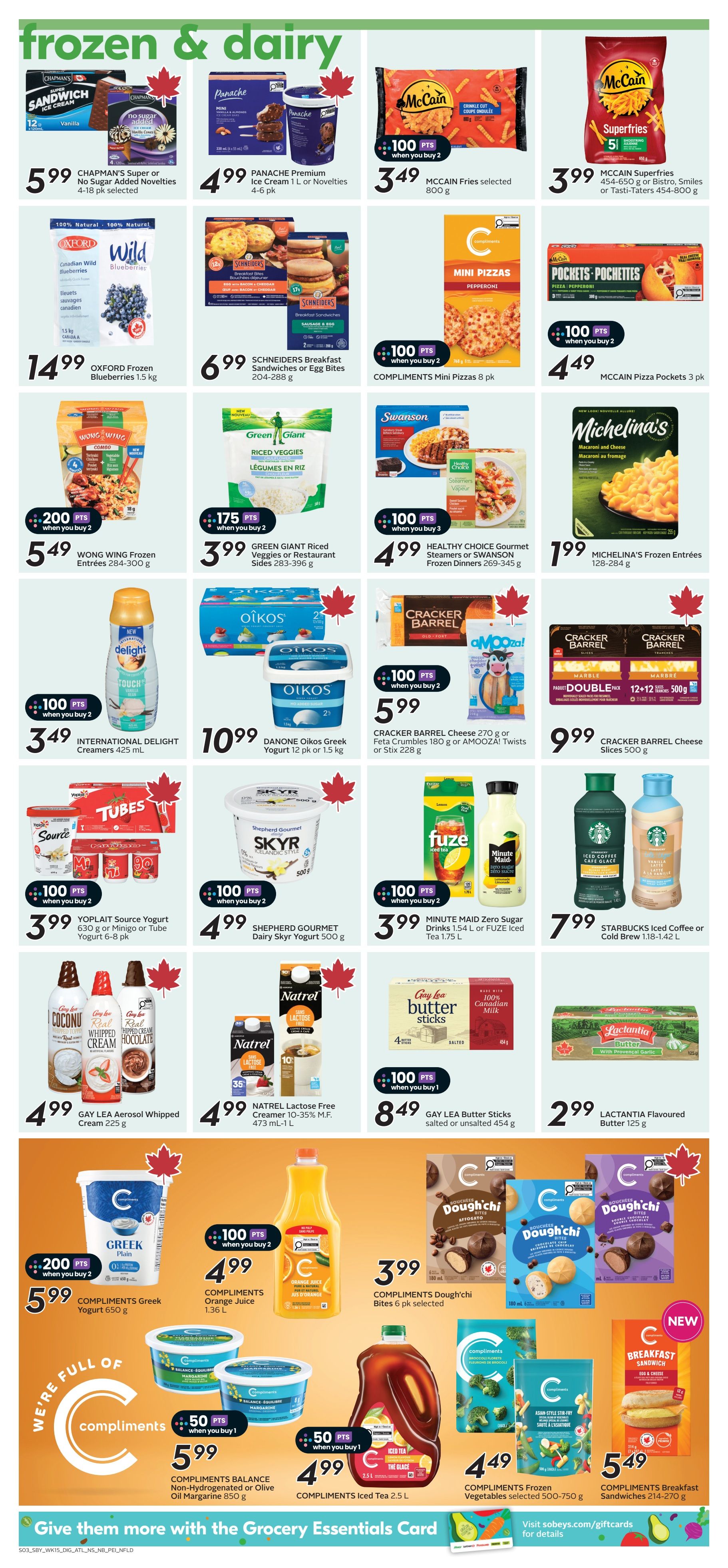 Sobeys (Atlantic) Flyer August 6 to 12