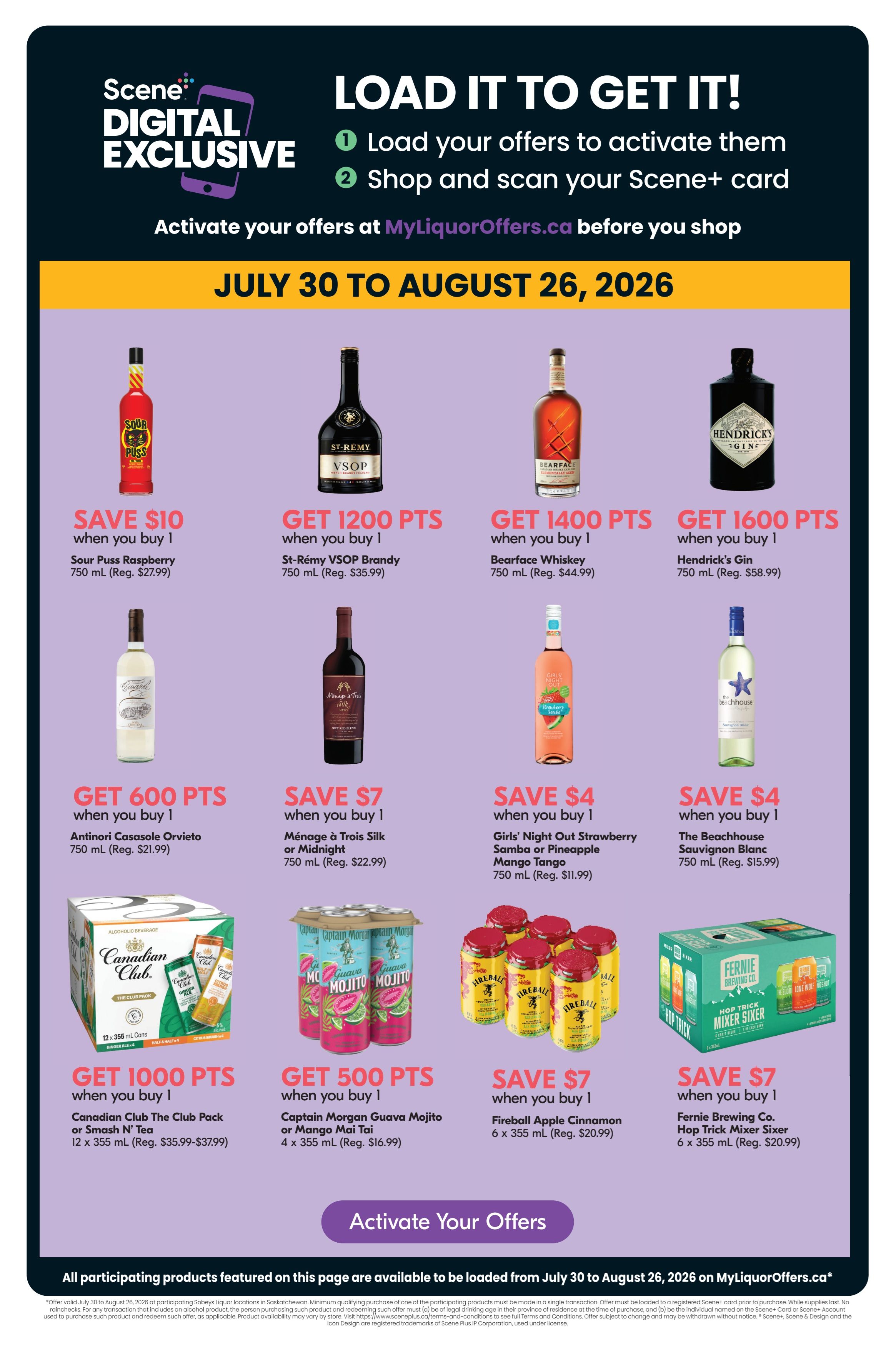 Sobeys (SK) SWCB Flyer August 6 to 12