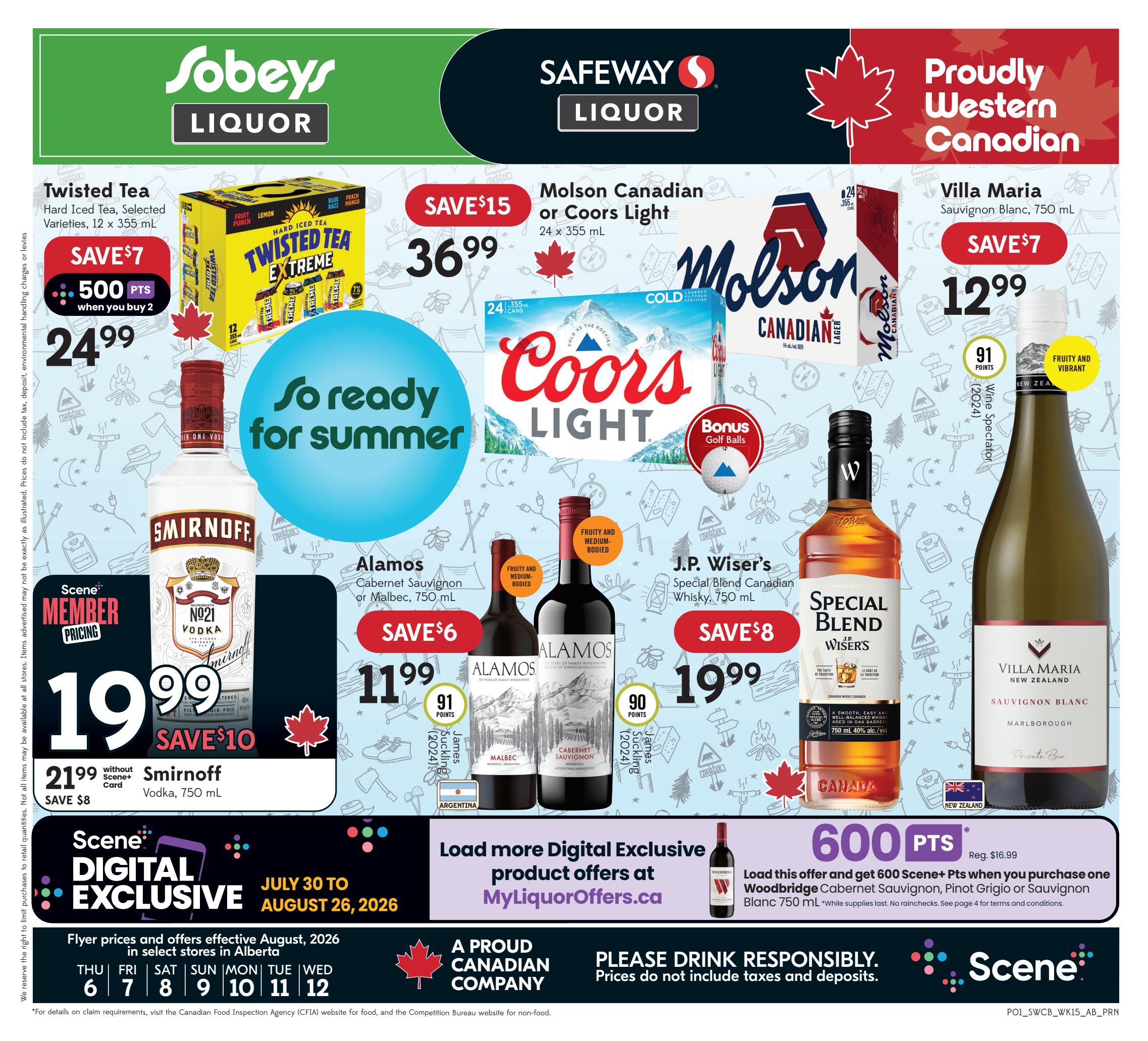 Sobeys/Safeway (AB) SWCB Flyer August 6 to 12