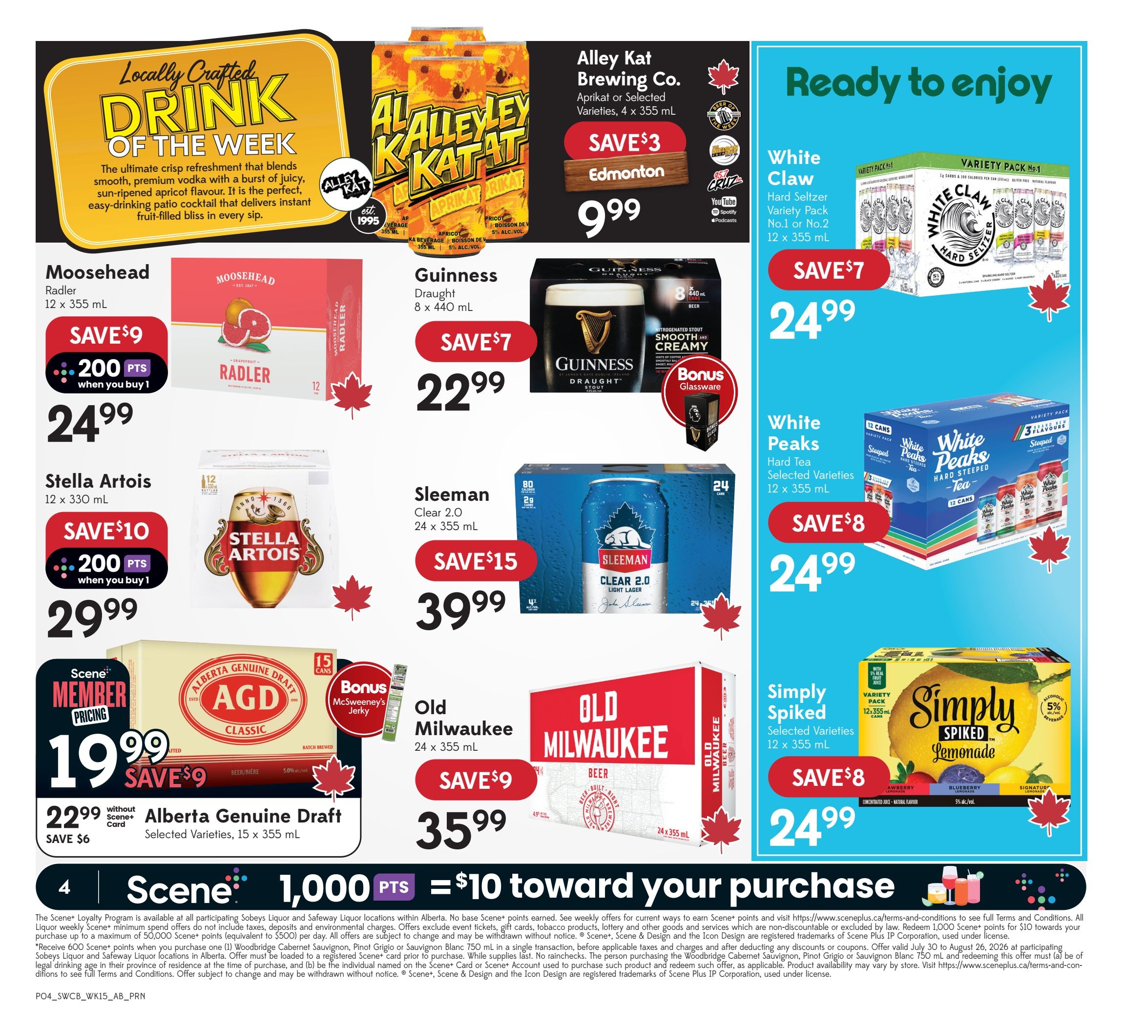 Sobeys/Safeway (AB) SWCB Flyer August 6 to 12