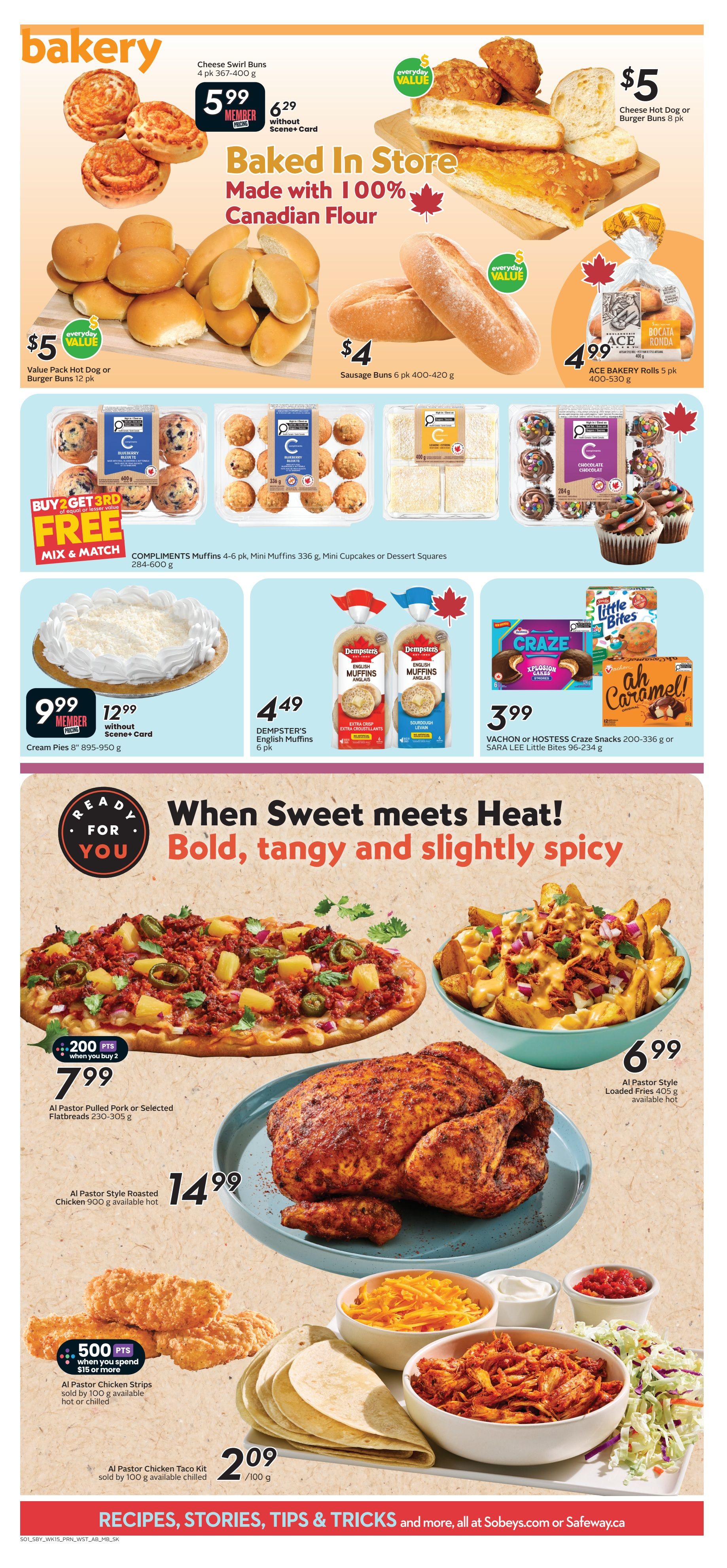 Sobeys/Safeway (SK & MB) Flyer August 6 to 12