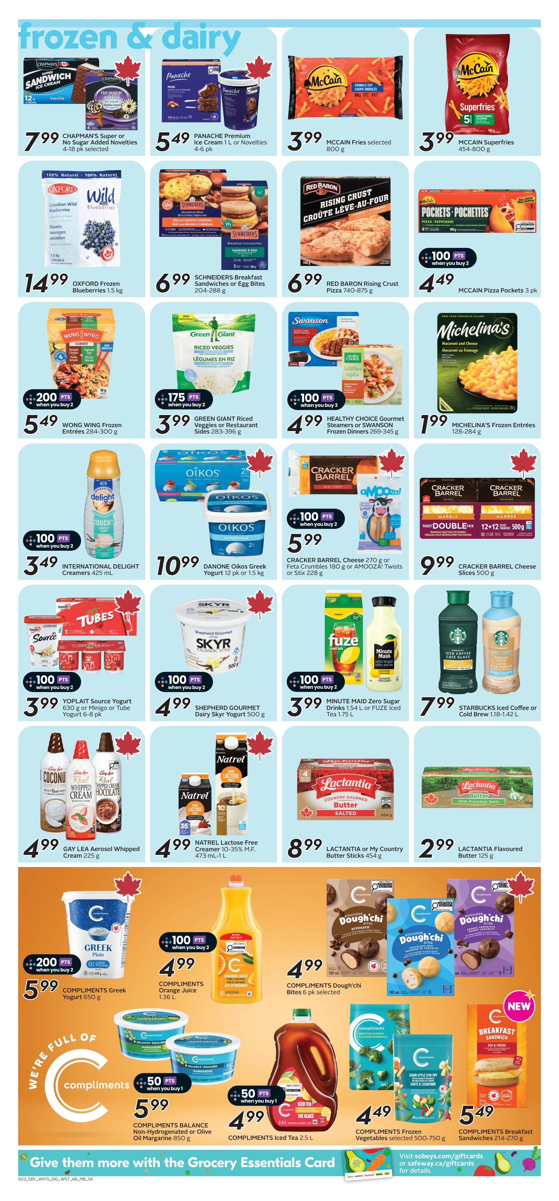 Sobeys/Safeway (SK & MB) Flyer August 6 to 12