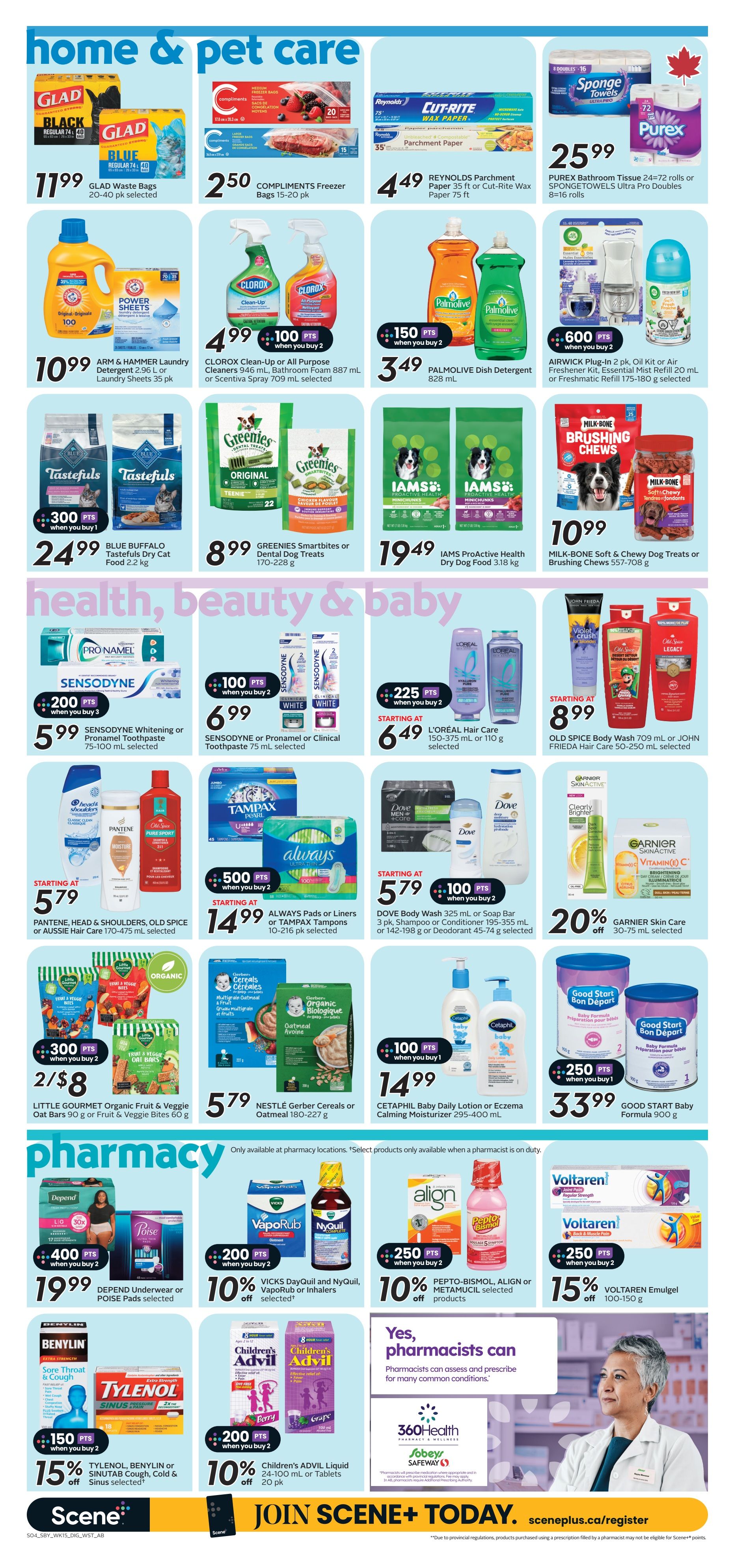 Sobeys/Safeway (AB) Flyer August 6 to 12
