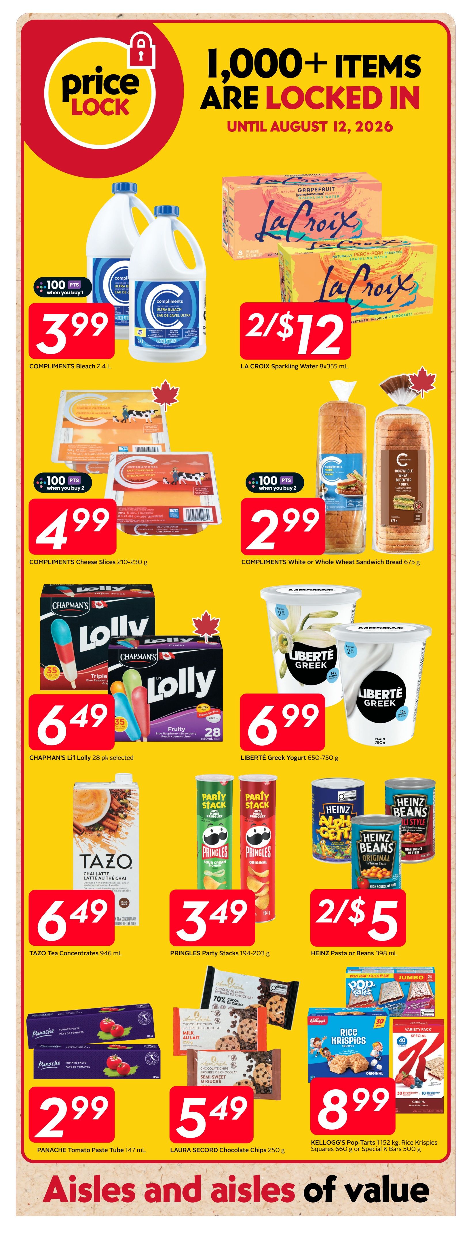 Sobeys/Safeway (AB) Flyer August 6 to 12