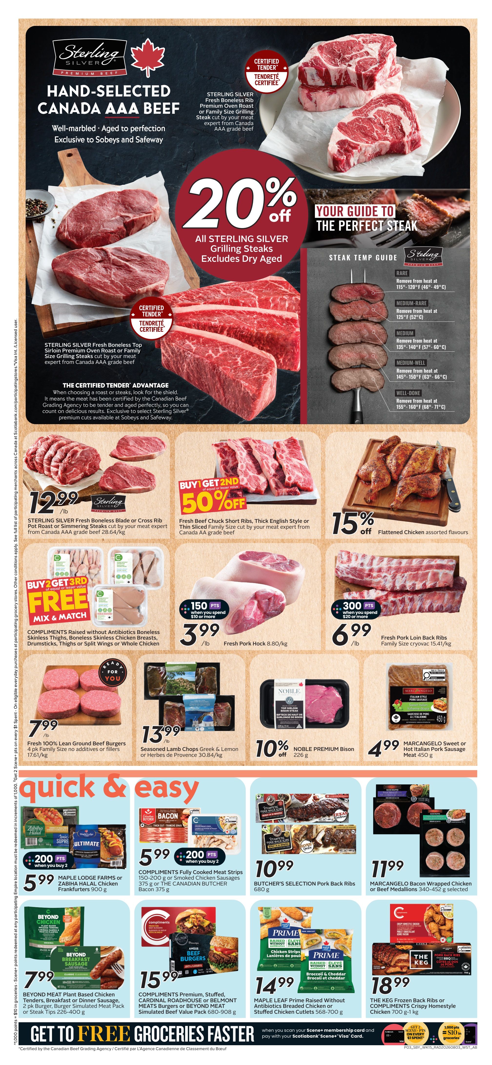 Sobeys/Safeway (AB) Flyer August 6 to 12