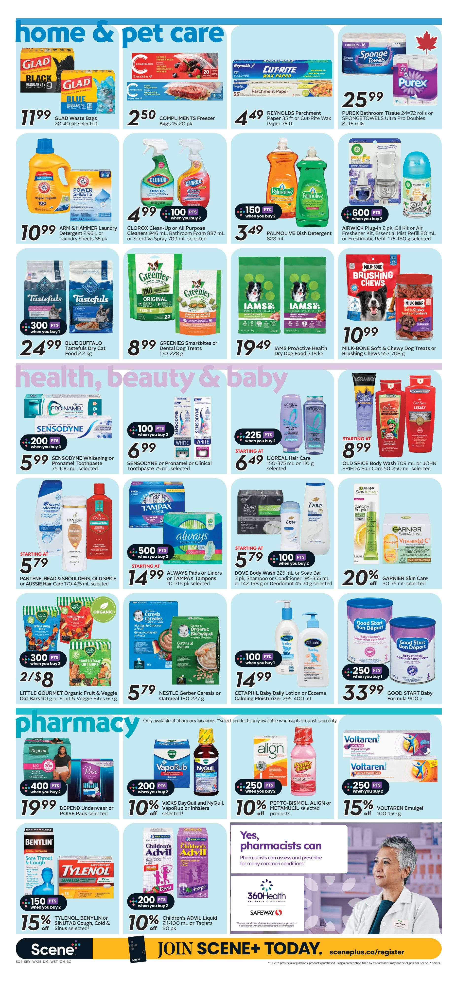 Safeway (BC) Flyer August 6 to 12