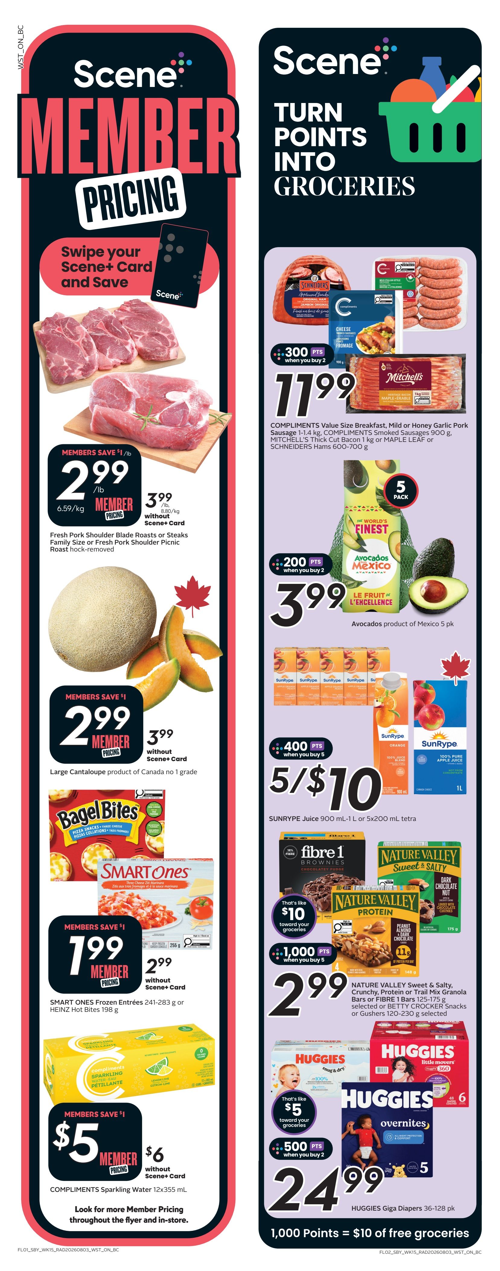 Safeway (BC) Flyer August 6 to 12