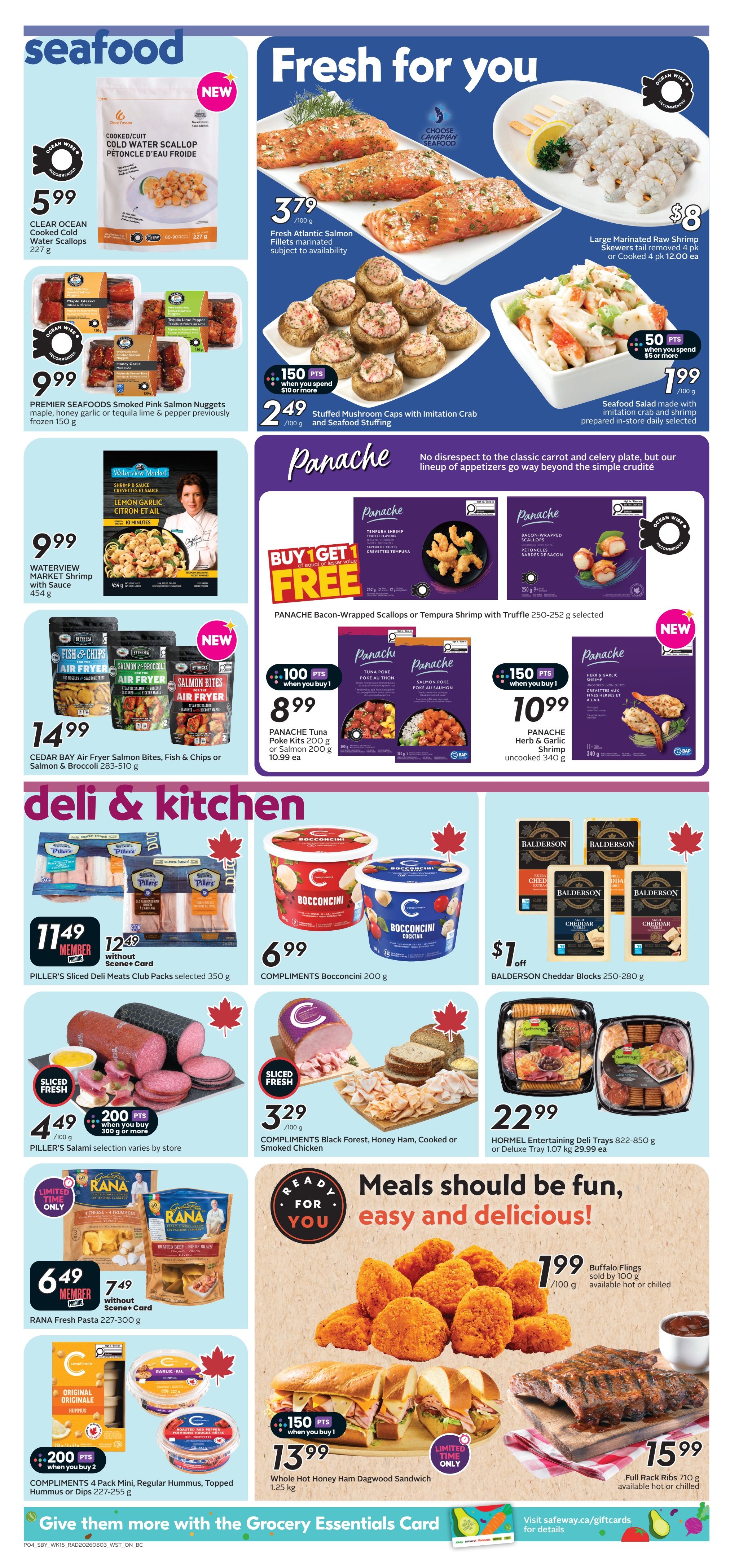 Safeway (BC) Flyer August 6 to 12