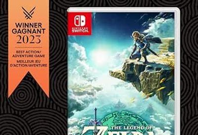 Amazon.ca: The Legend of Zelda: Tears of the Kingdom Switch 1 for $78.99