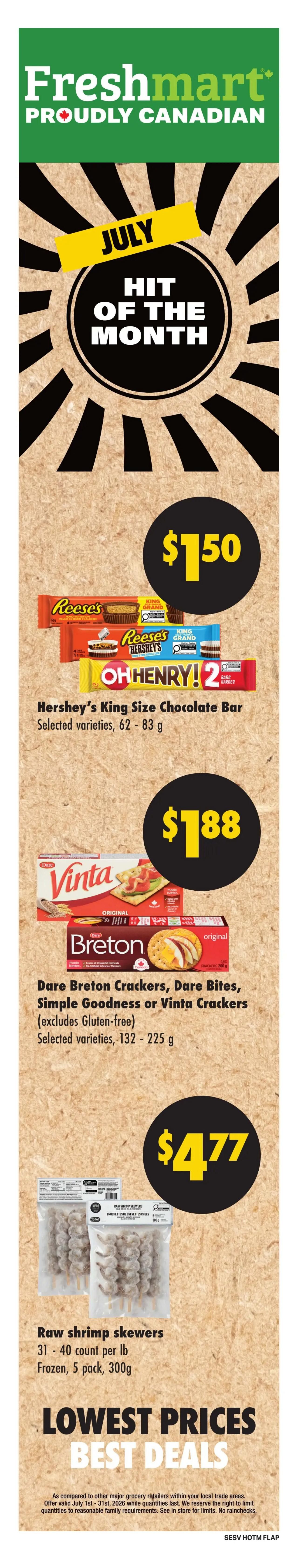 Shop Easy & SuperValu Flyer August 6 to 12