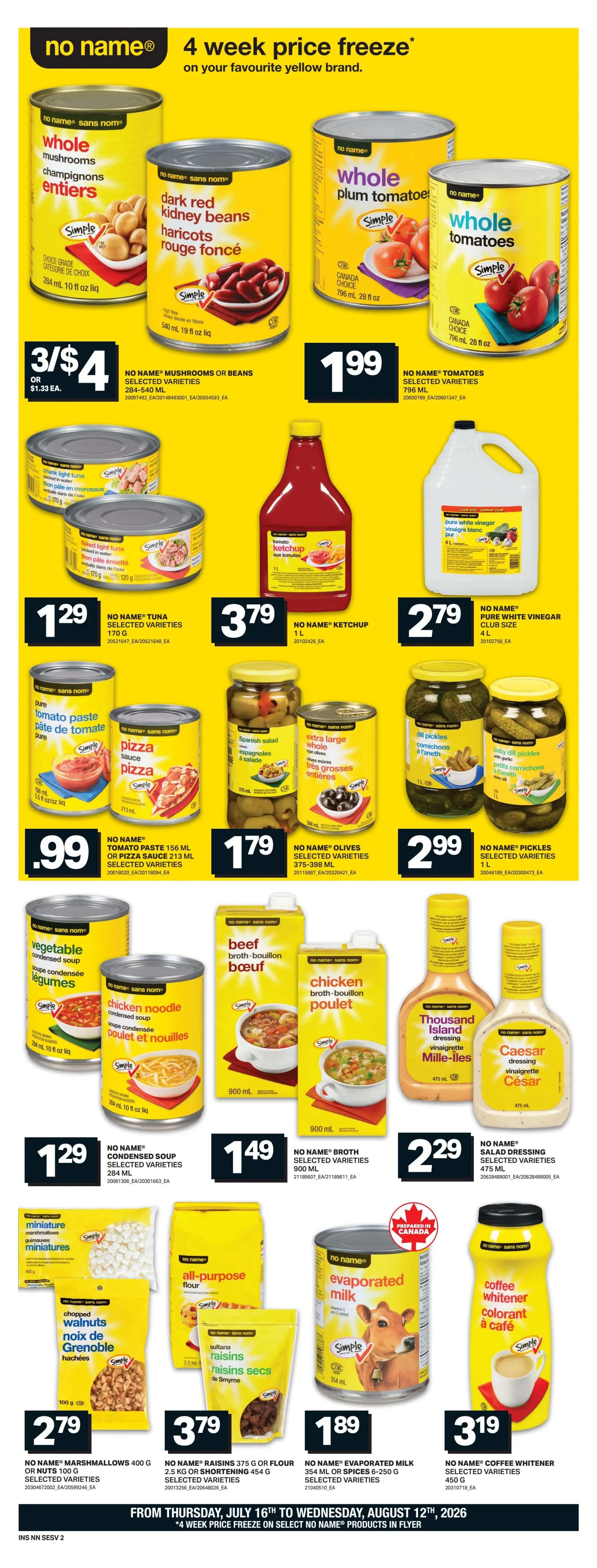 Shop Easy & SuperValu Flyer August 6 to 12