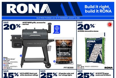Rona & Rona+ (ON) Flyer August 6 to 12