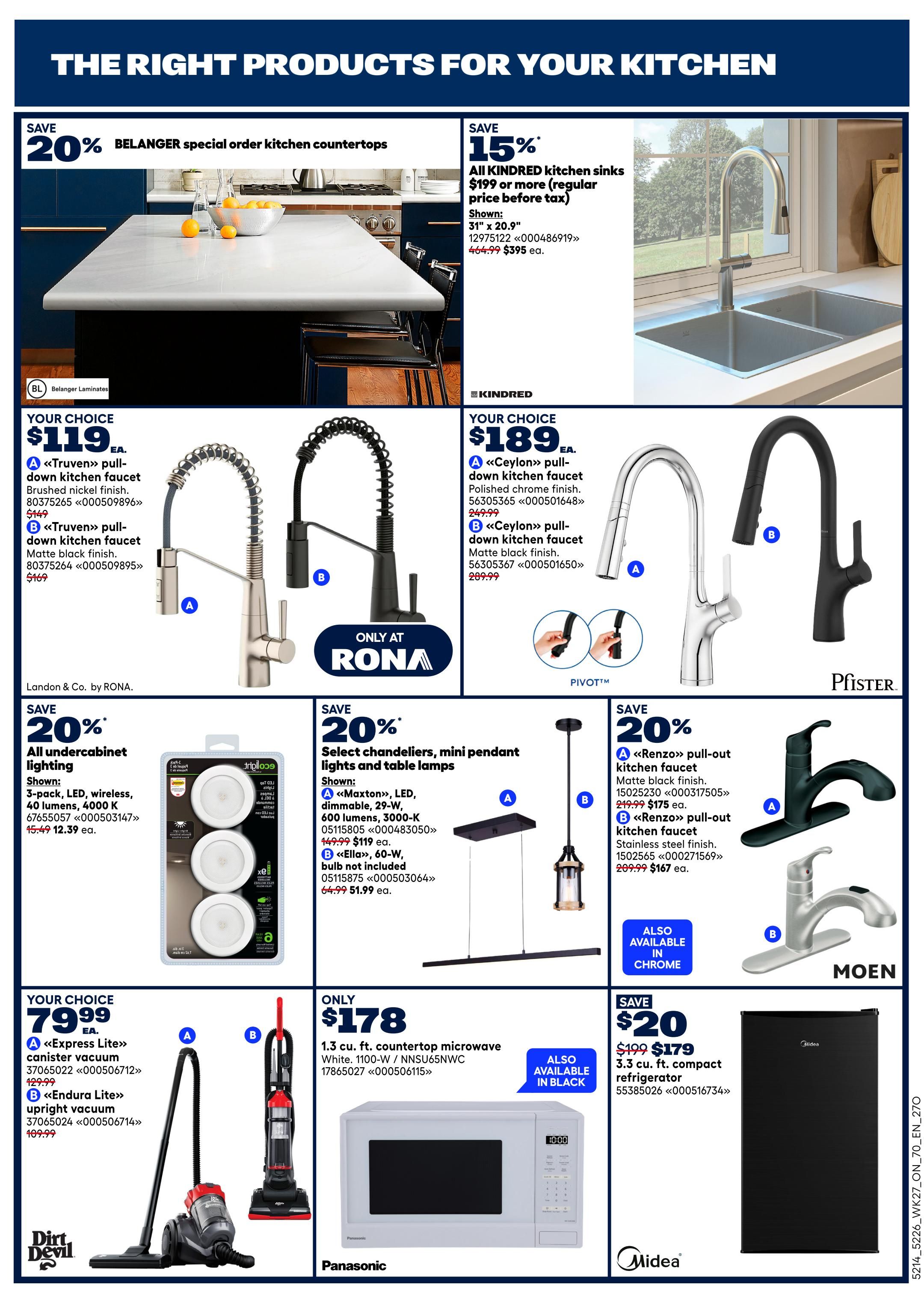 Rona & Rona+ (ON) Flyer August 6 to 12