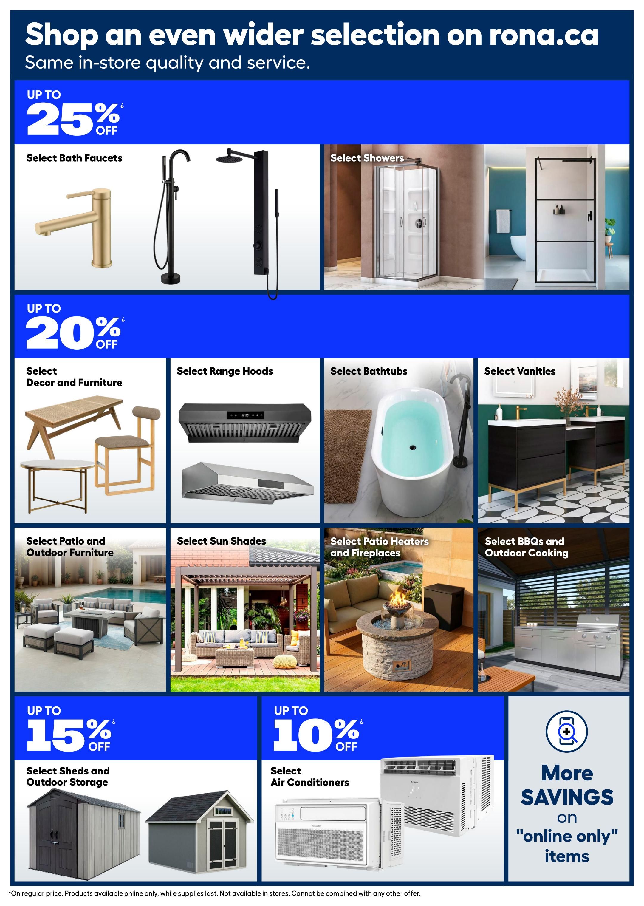 Rona & Rona+ (ON) Flyer August 6 to 12