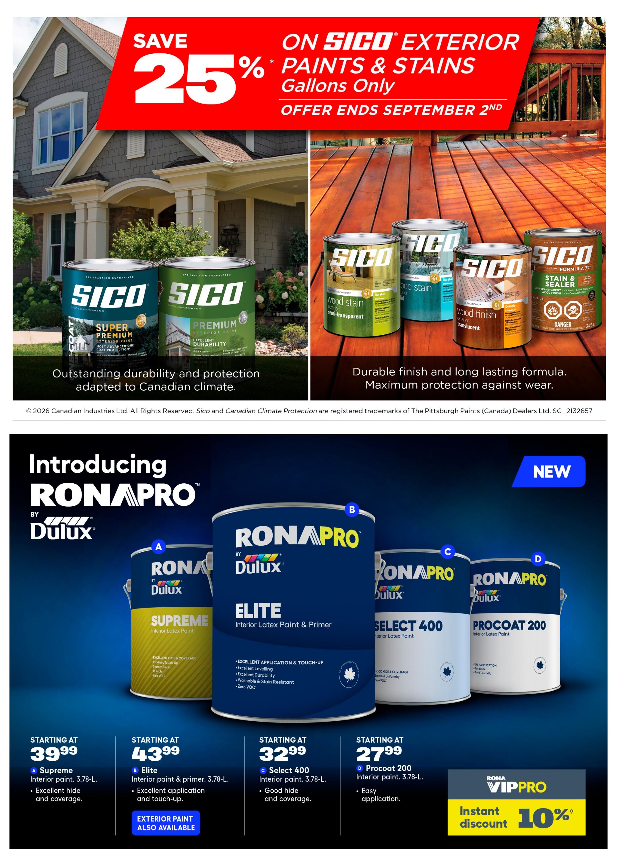 Rona & Rona+ (ON) Flyer August 6 to 12