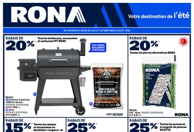 Rona & Rona+ (QC) Flyer August 6 to 12