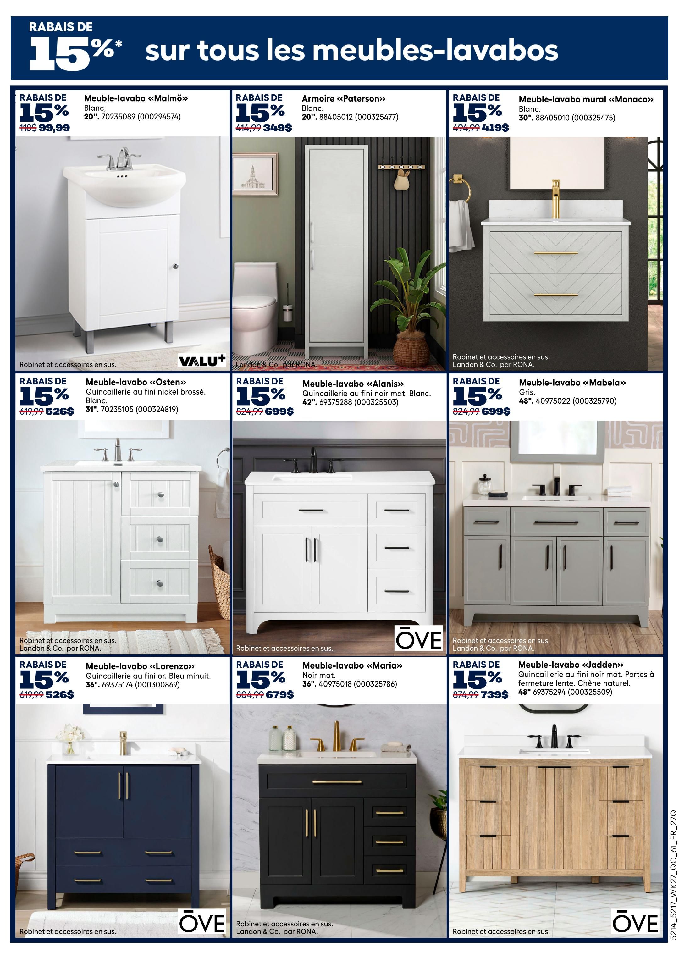 Rona & Rona+ (QC) Flyer August 6 to 12