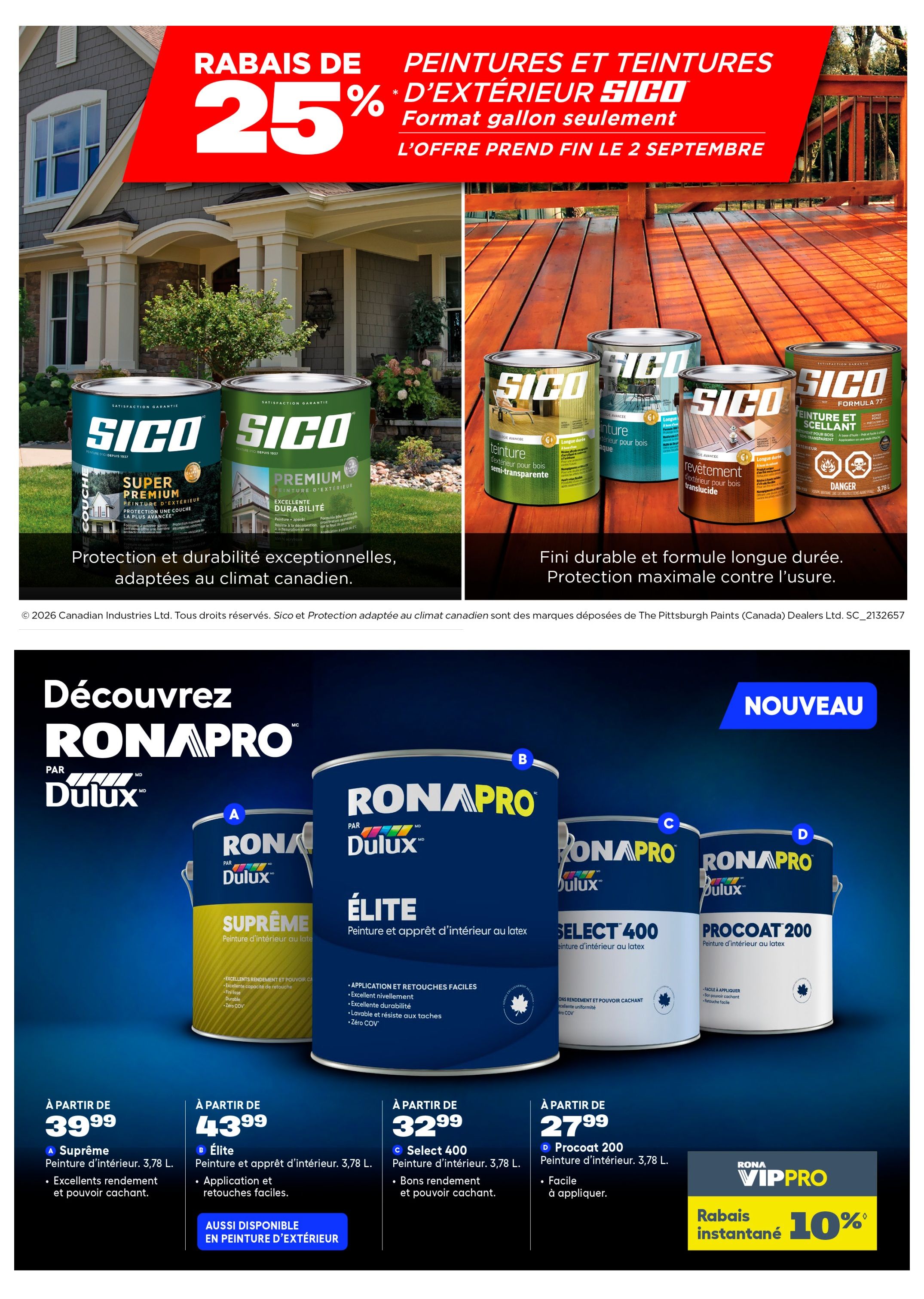 Rona & Rona+ (QC) Flyer August 6 to 12