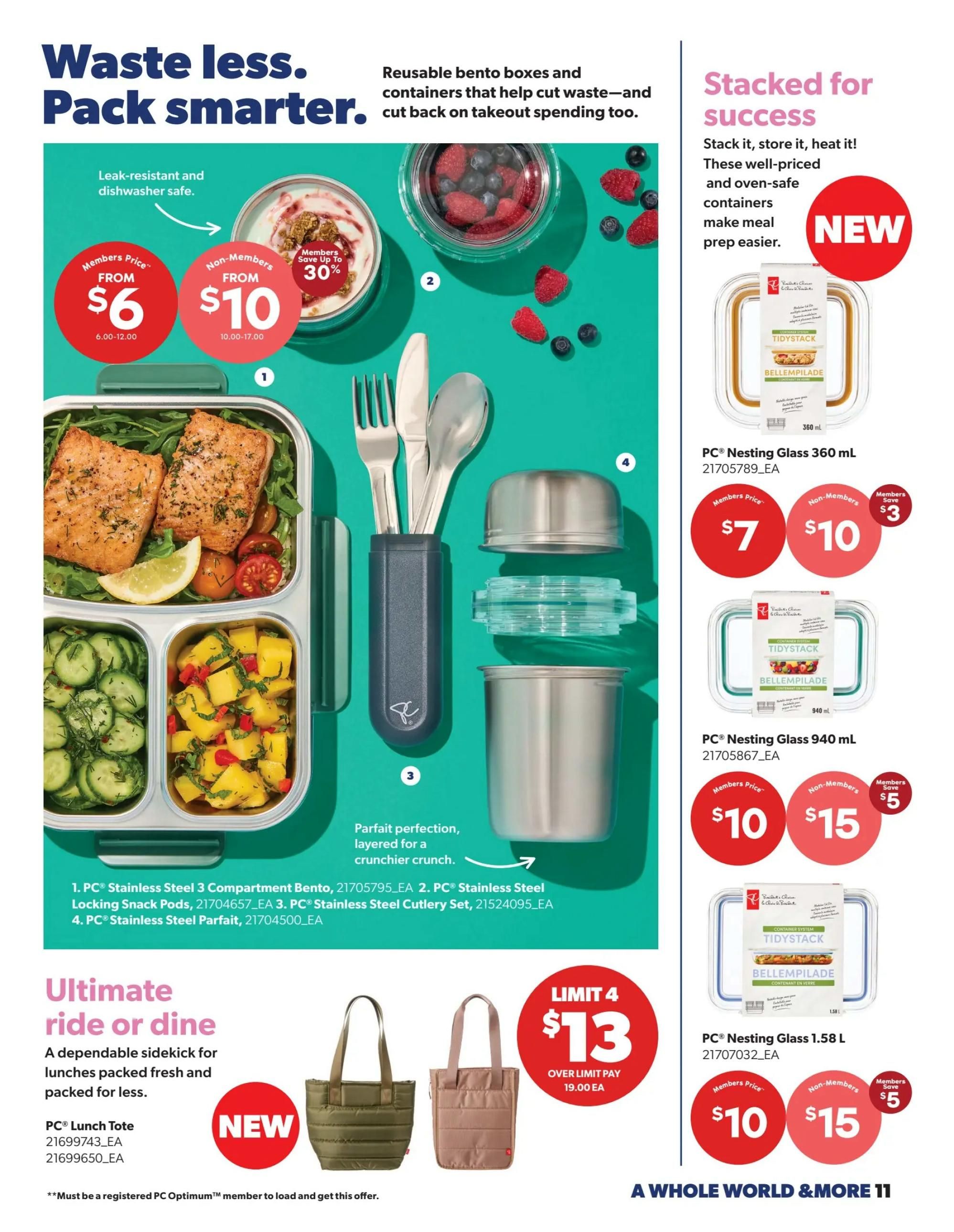 Real Canadian Superstore Back To School Flyer August 6 to September 9