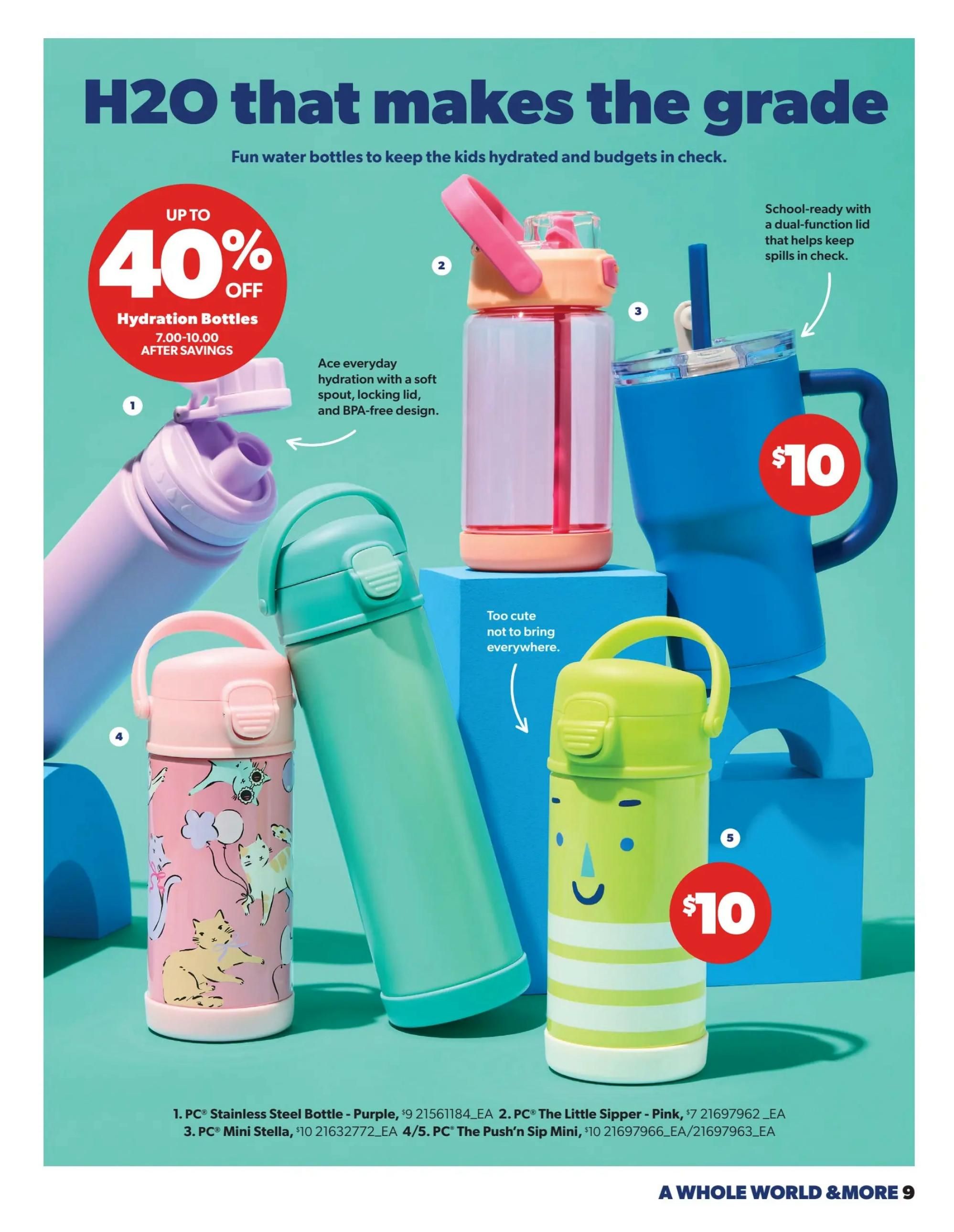 Real Canadian Superstore Back To School Flyer August 6 to September 9