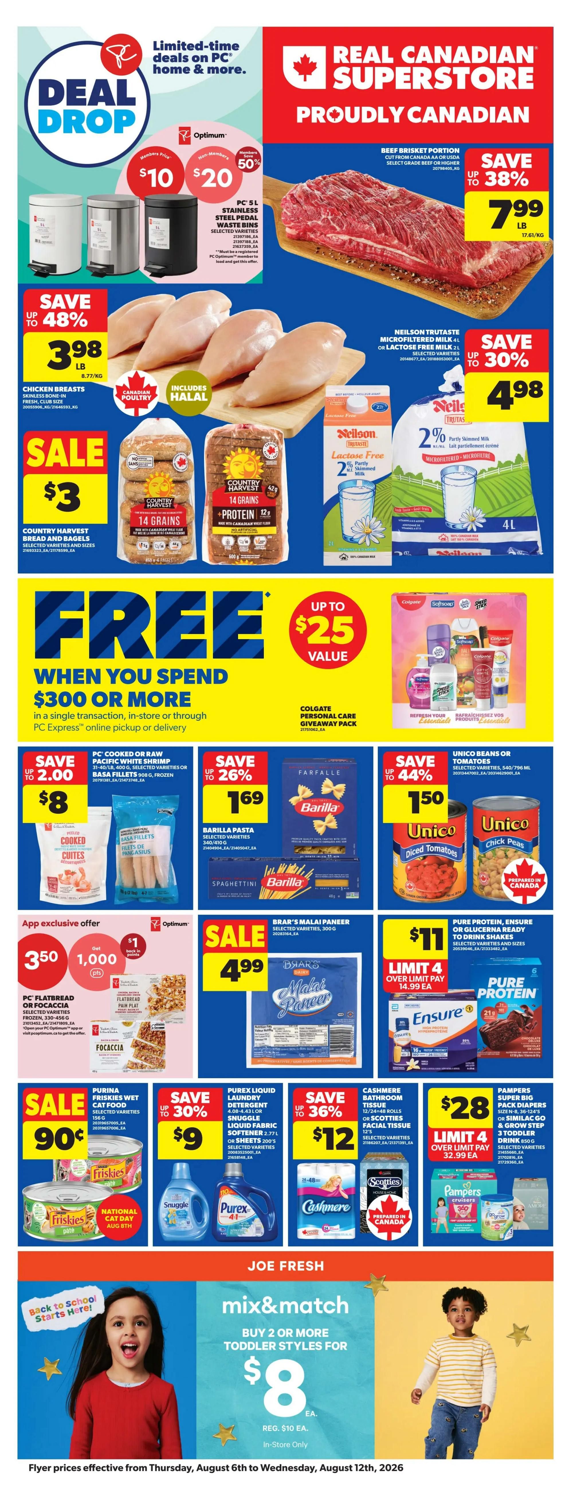 Real Canadian Superstore (ON) Flyer August 6 to 12