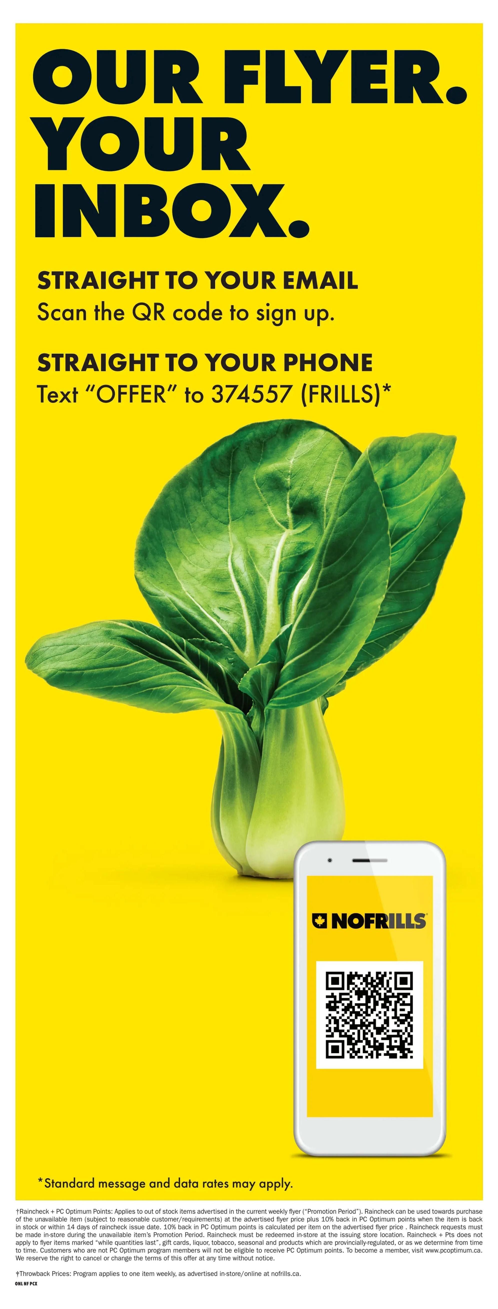 No Frills (Atlantic) Flyer August 6 to 12