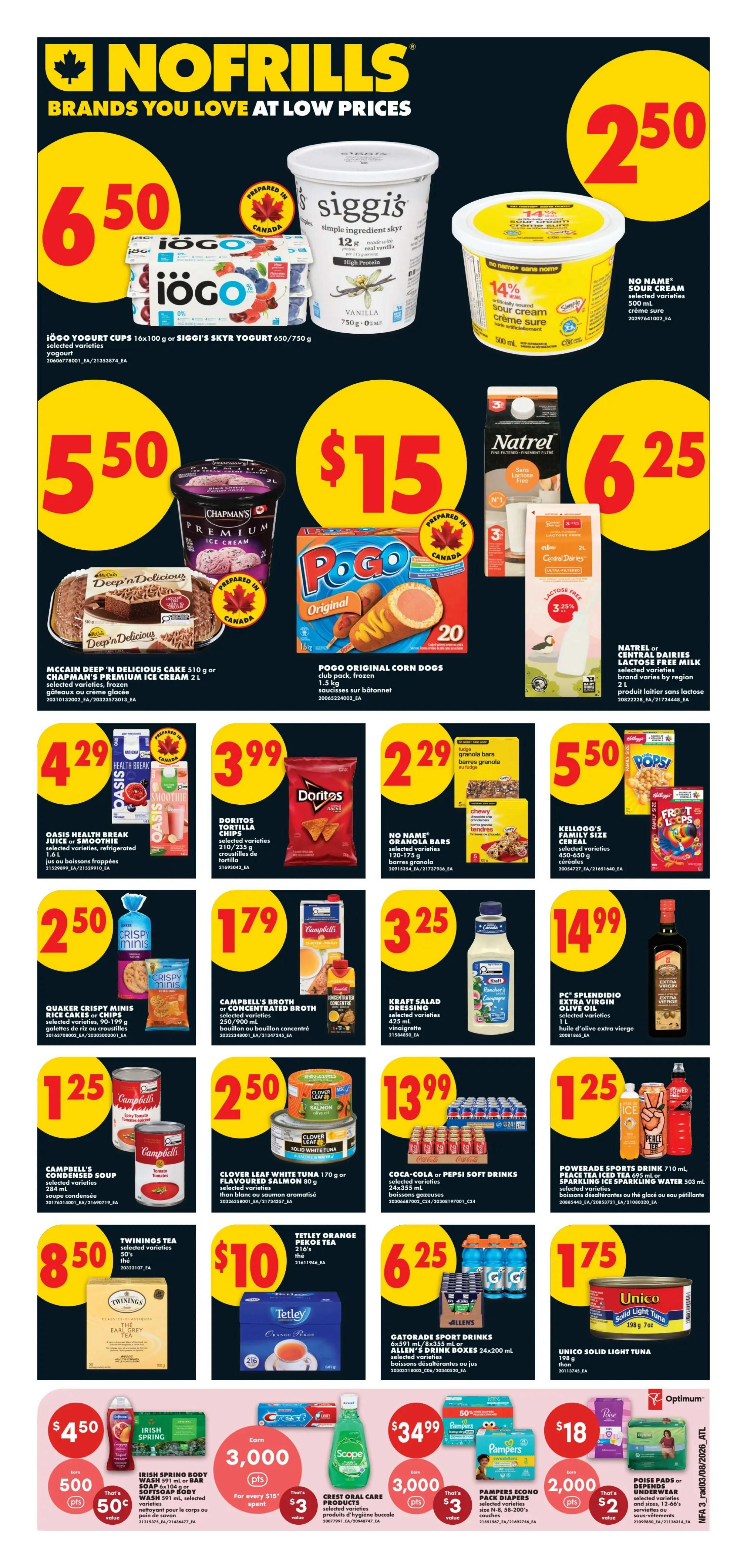 No Frills (Atlantic) Flyer August 6 to 12
