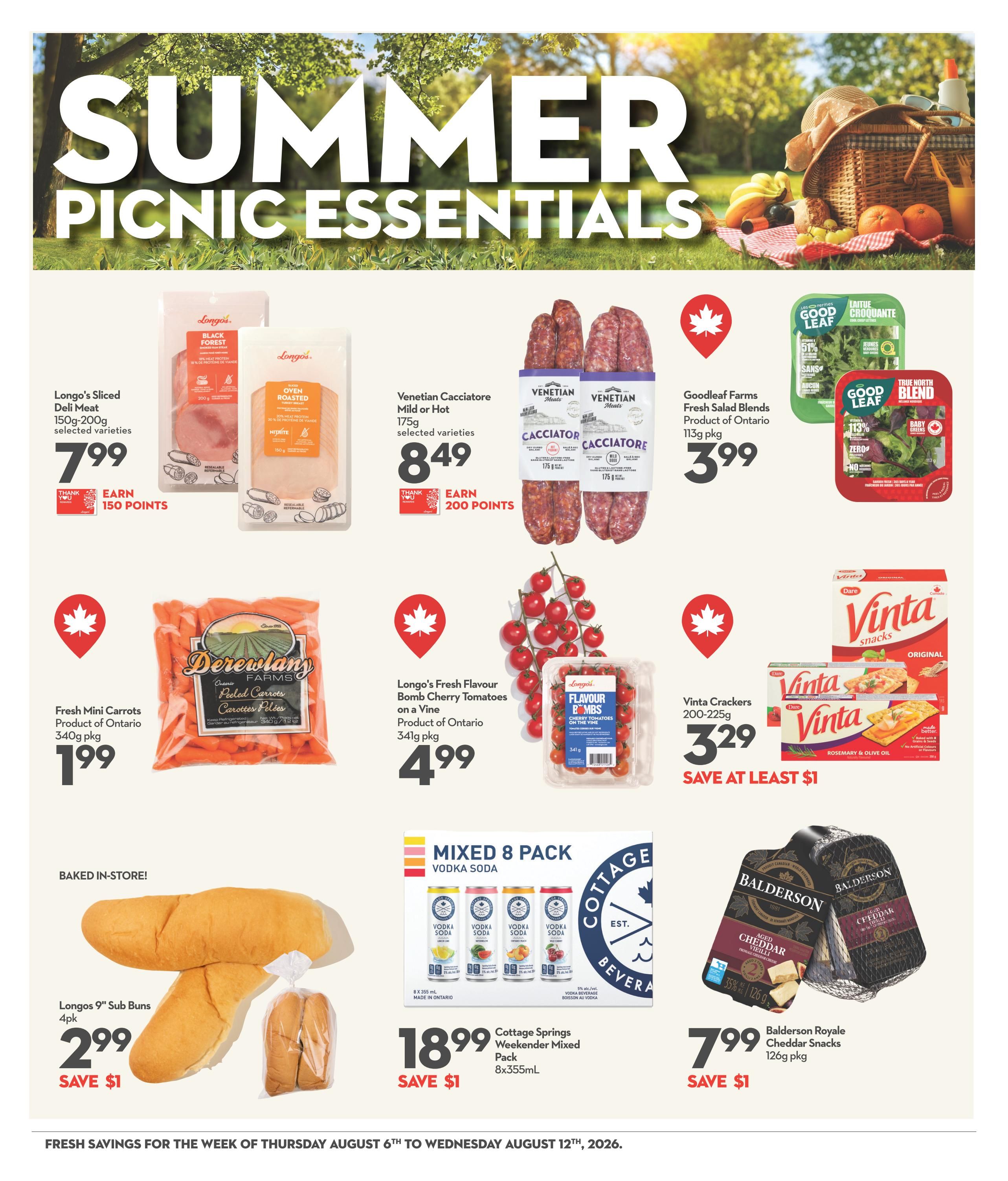 Garden Foods Flyer August 6 to 12