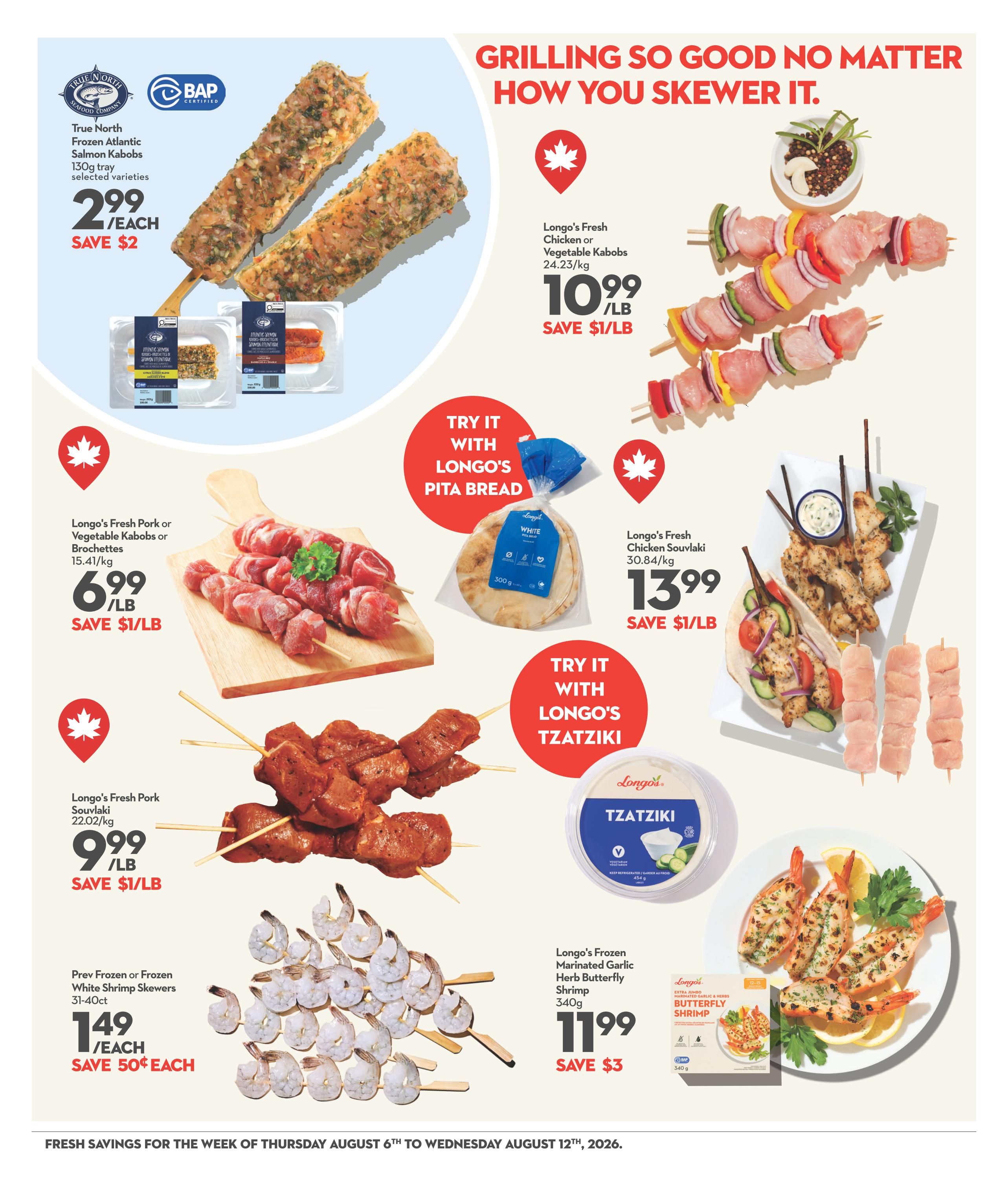 Longo's Flyer August 6 to 12