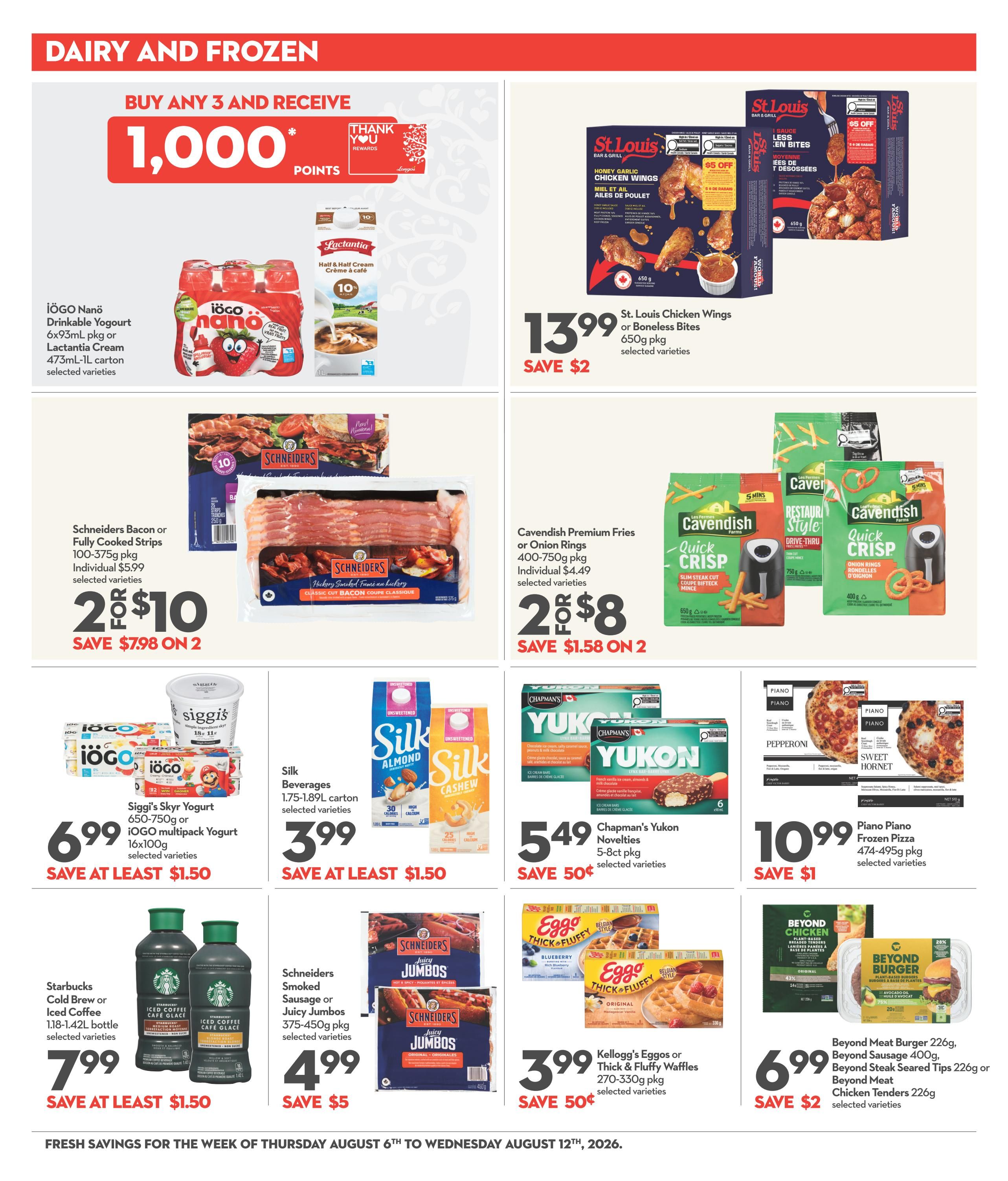 Longo's Flyer August 6 to 12