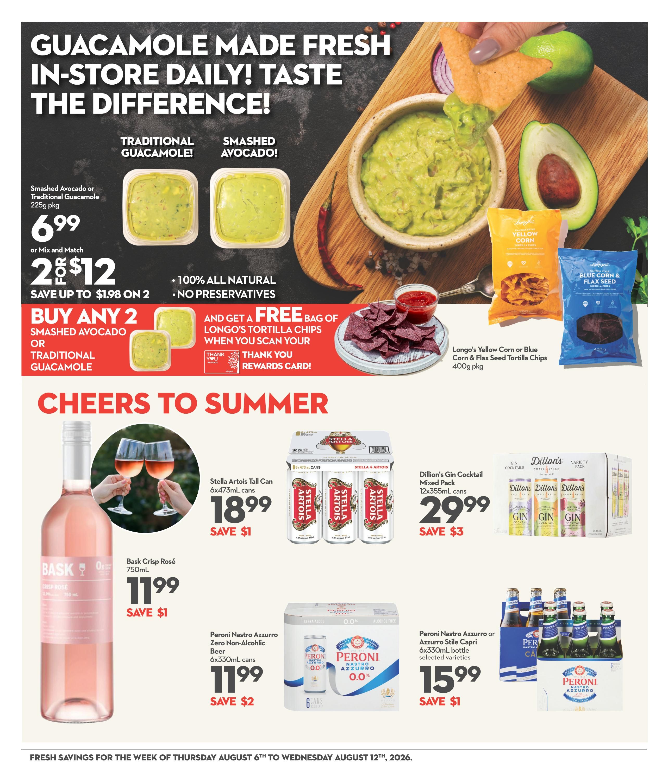 Longo's Flyer August 6 to 12