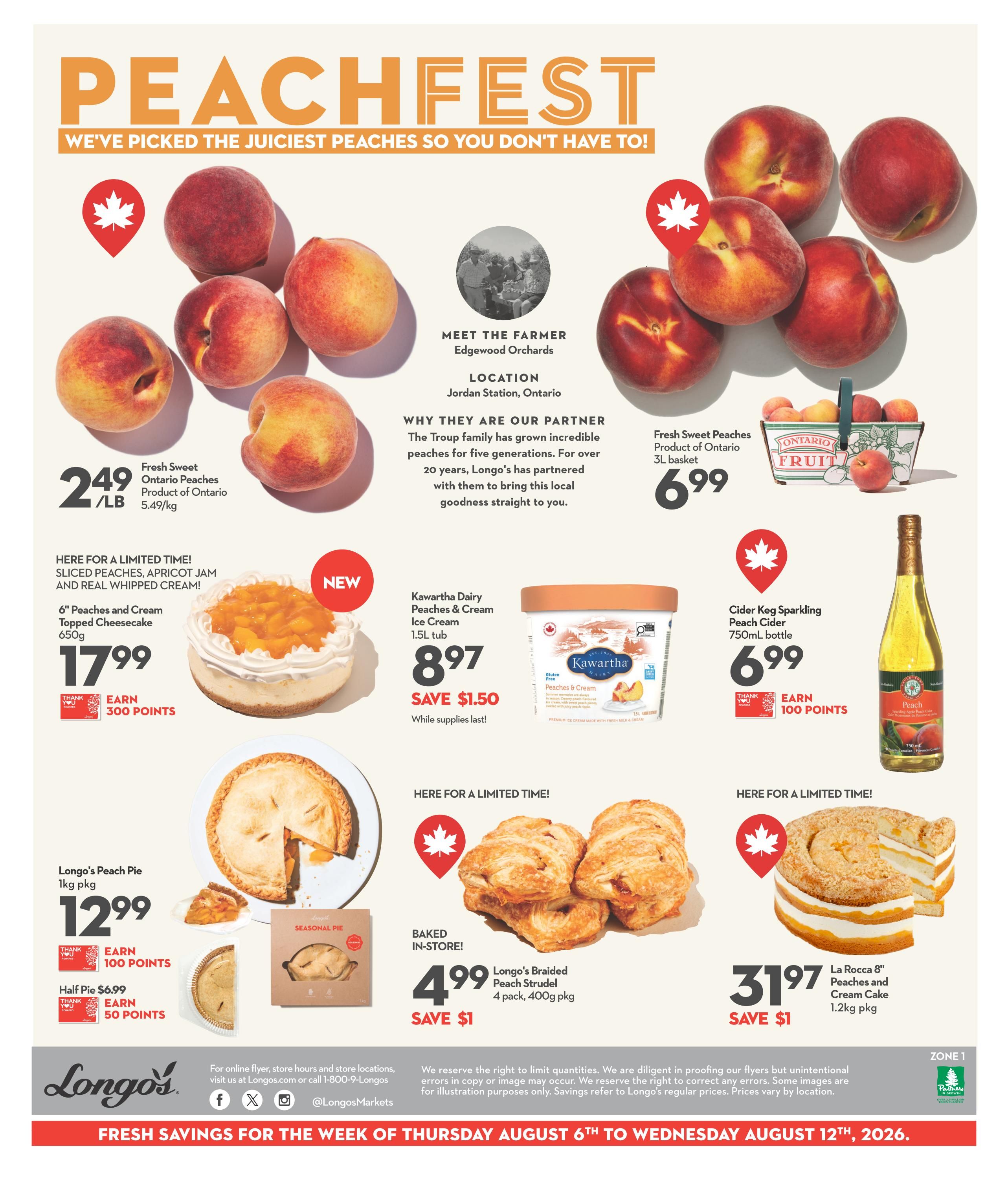 Longo's Flyer August 6 to 12
