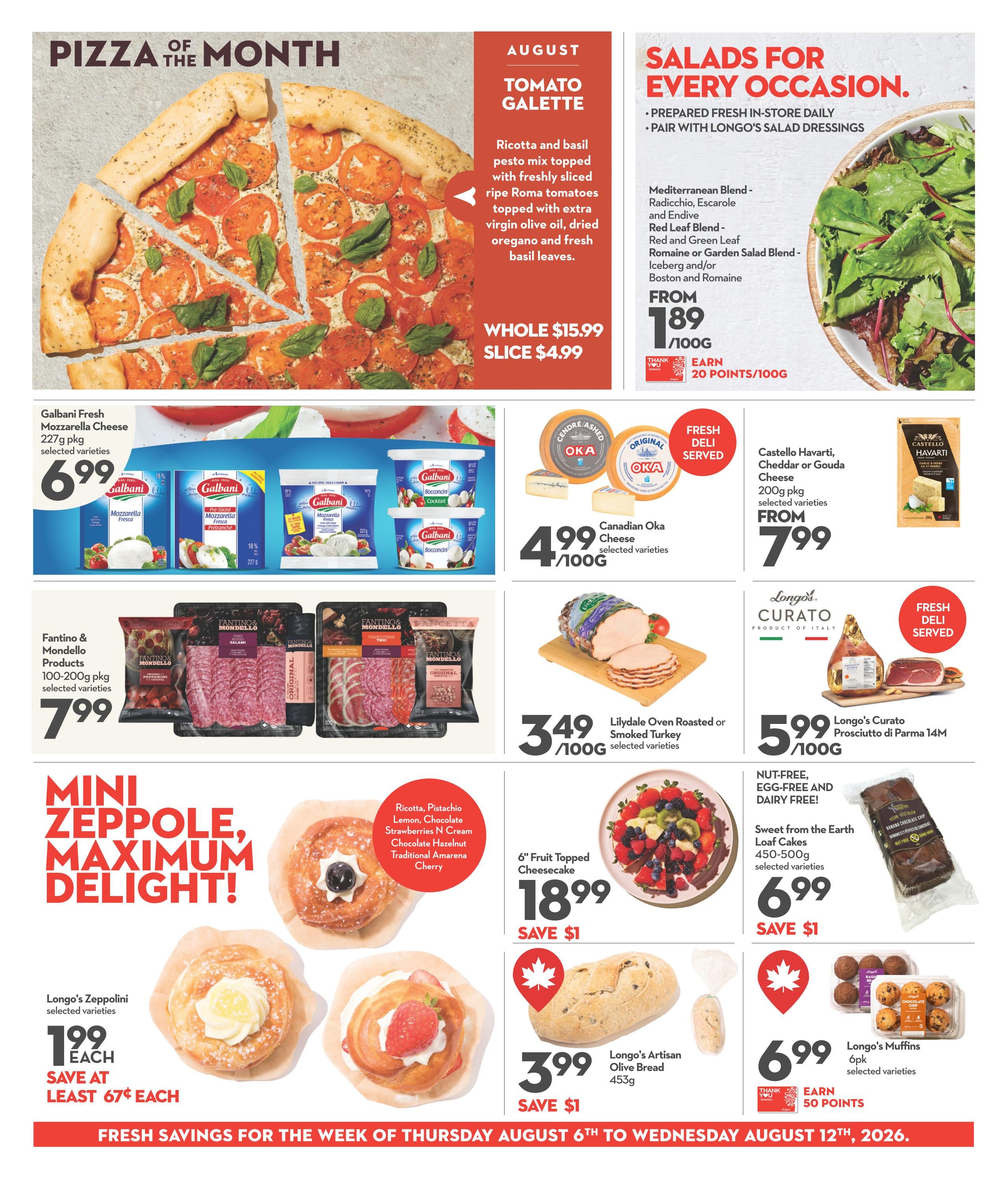 Longo's Flyer August 6 to 12