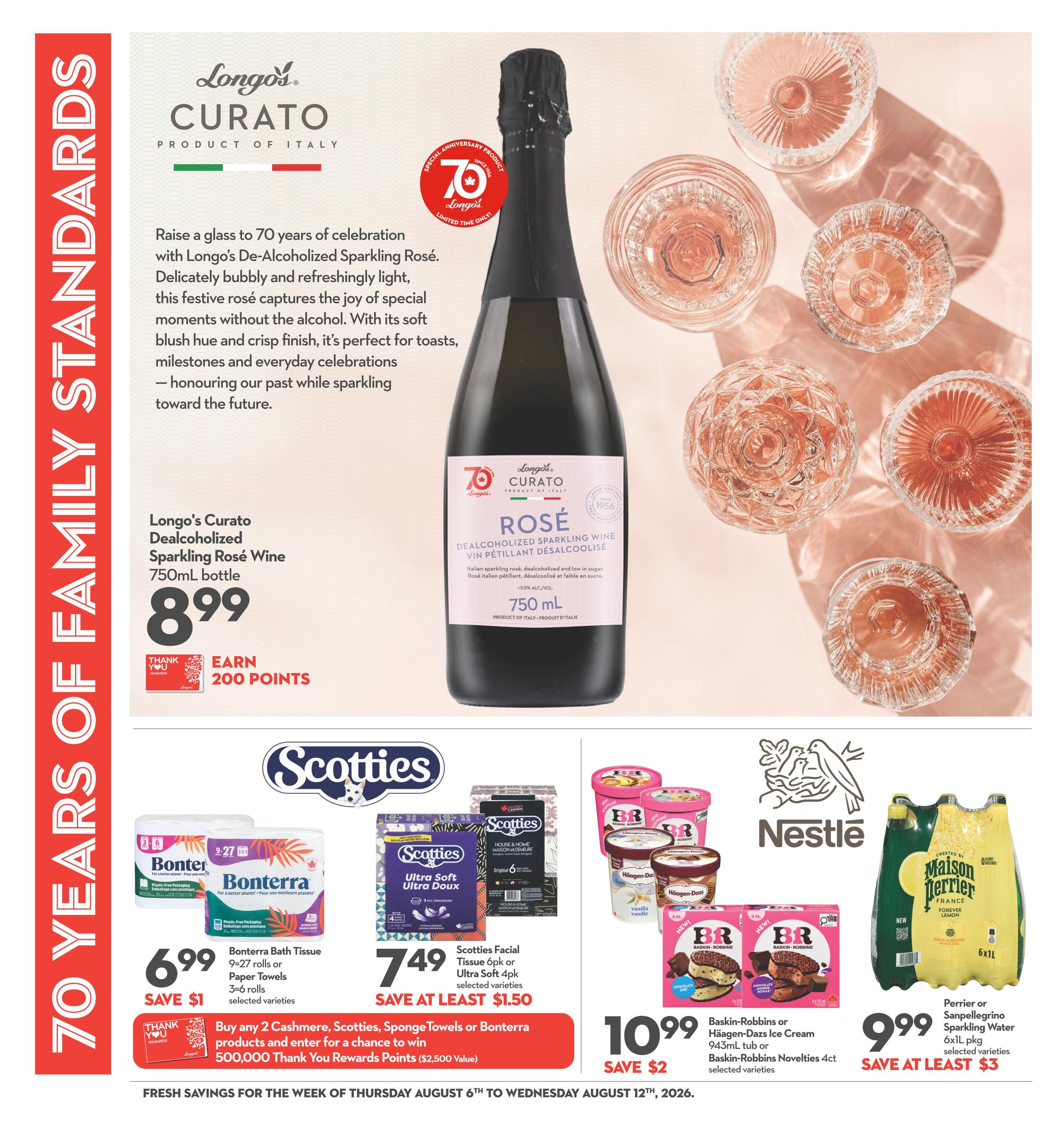 Longo's Flyer August 6 to 12