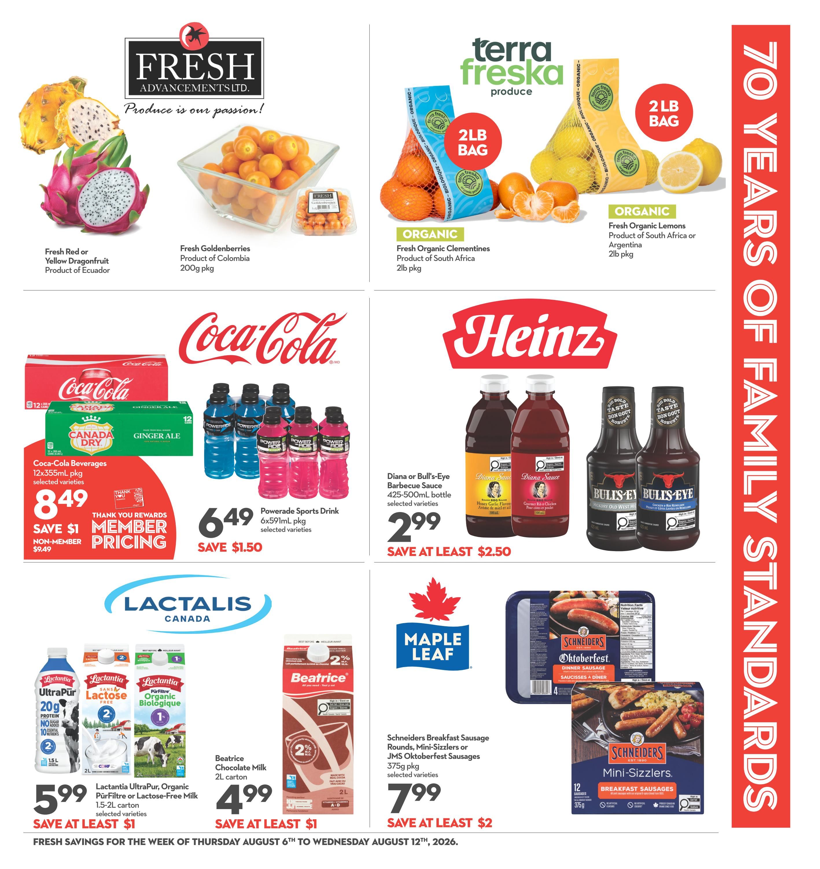 Longo's Flyer August 6 to 12