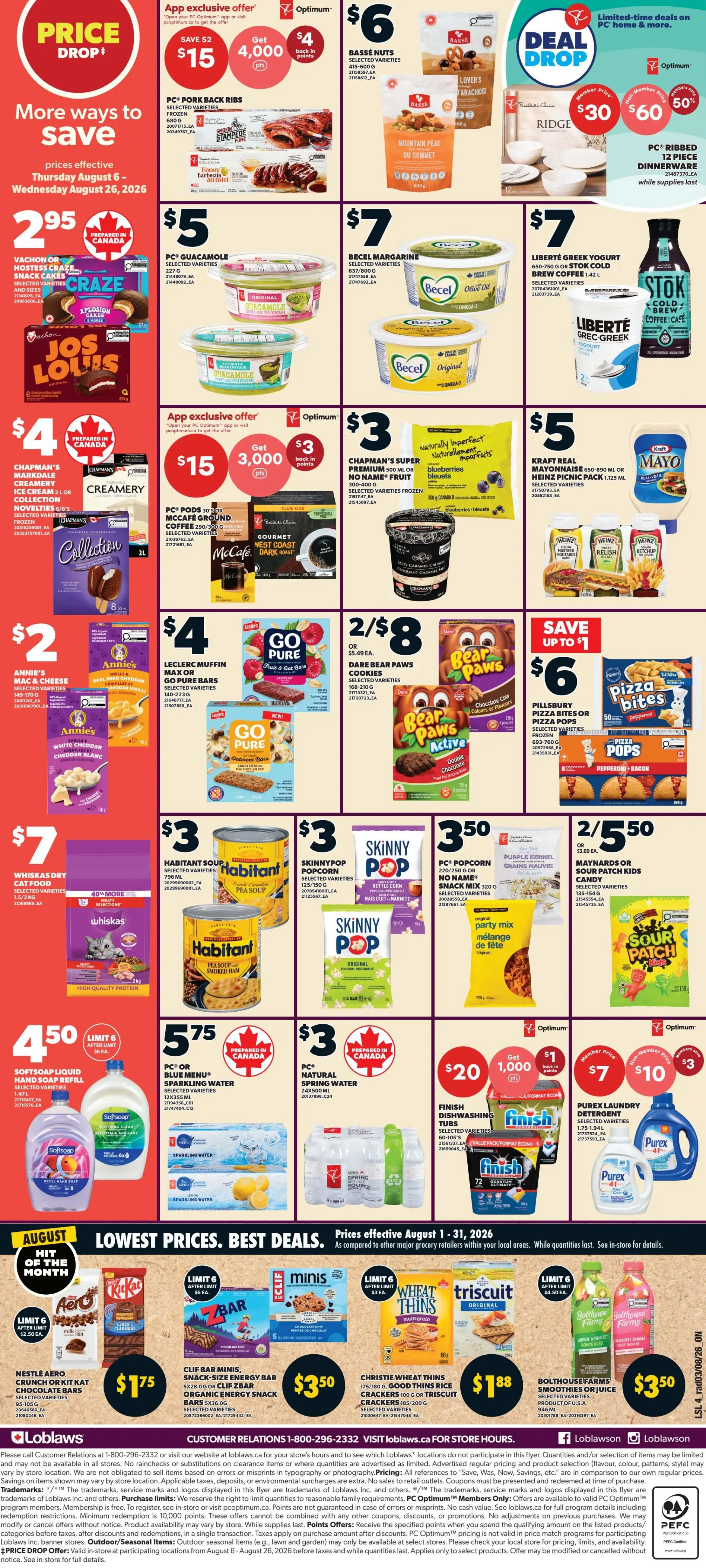 Loblaws (ON) Flyer August 6 to 12