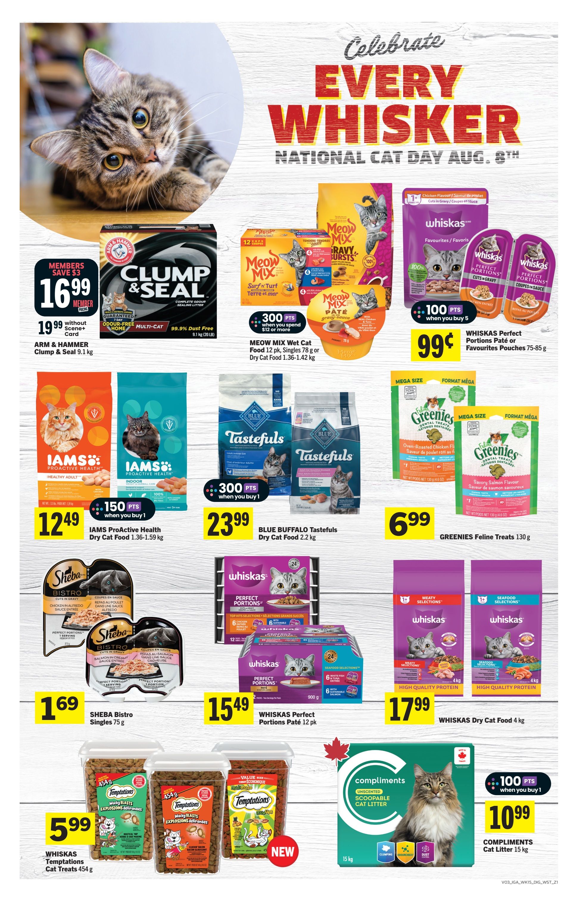 IGA (West) Flyer August 6 to 12