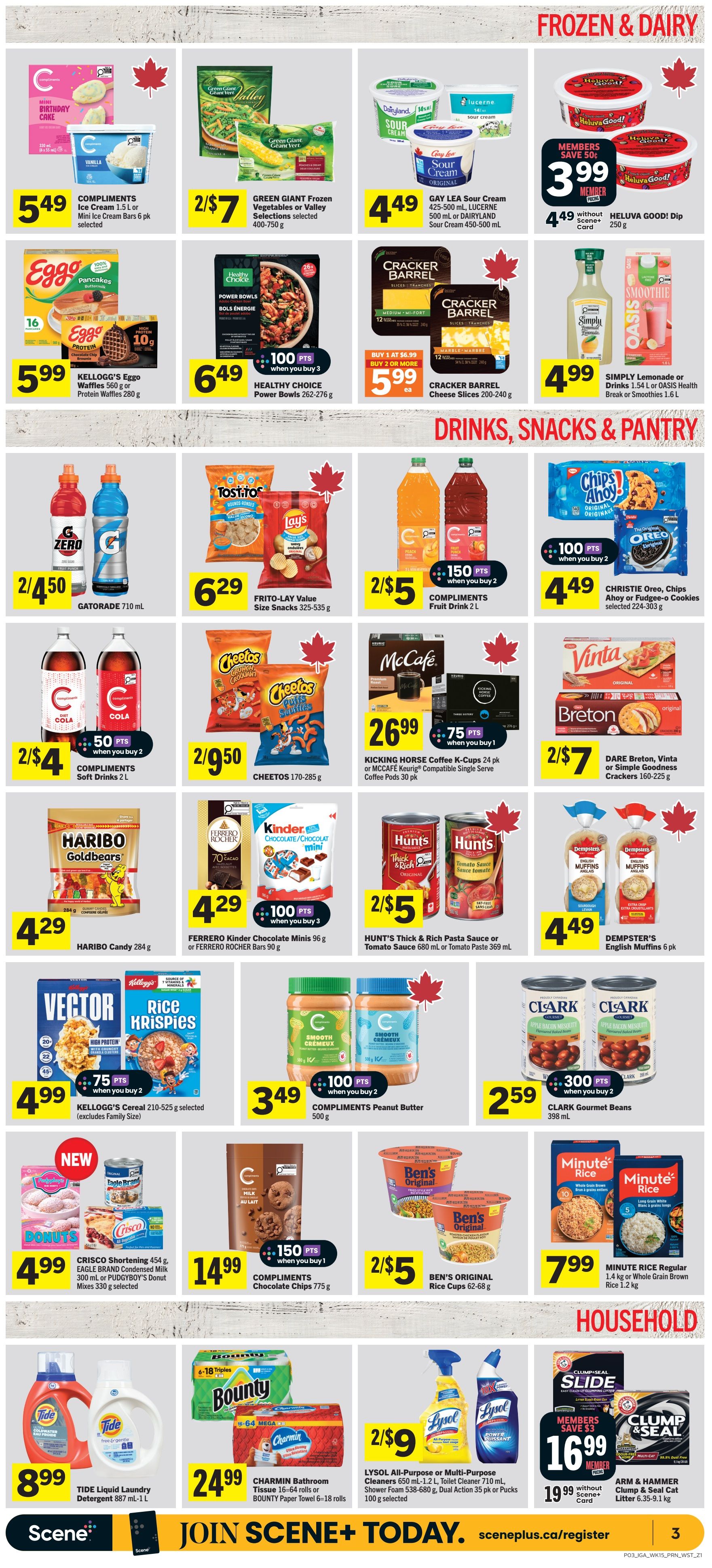 IGA (West) Flyer August 6 to 12