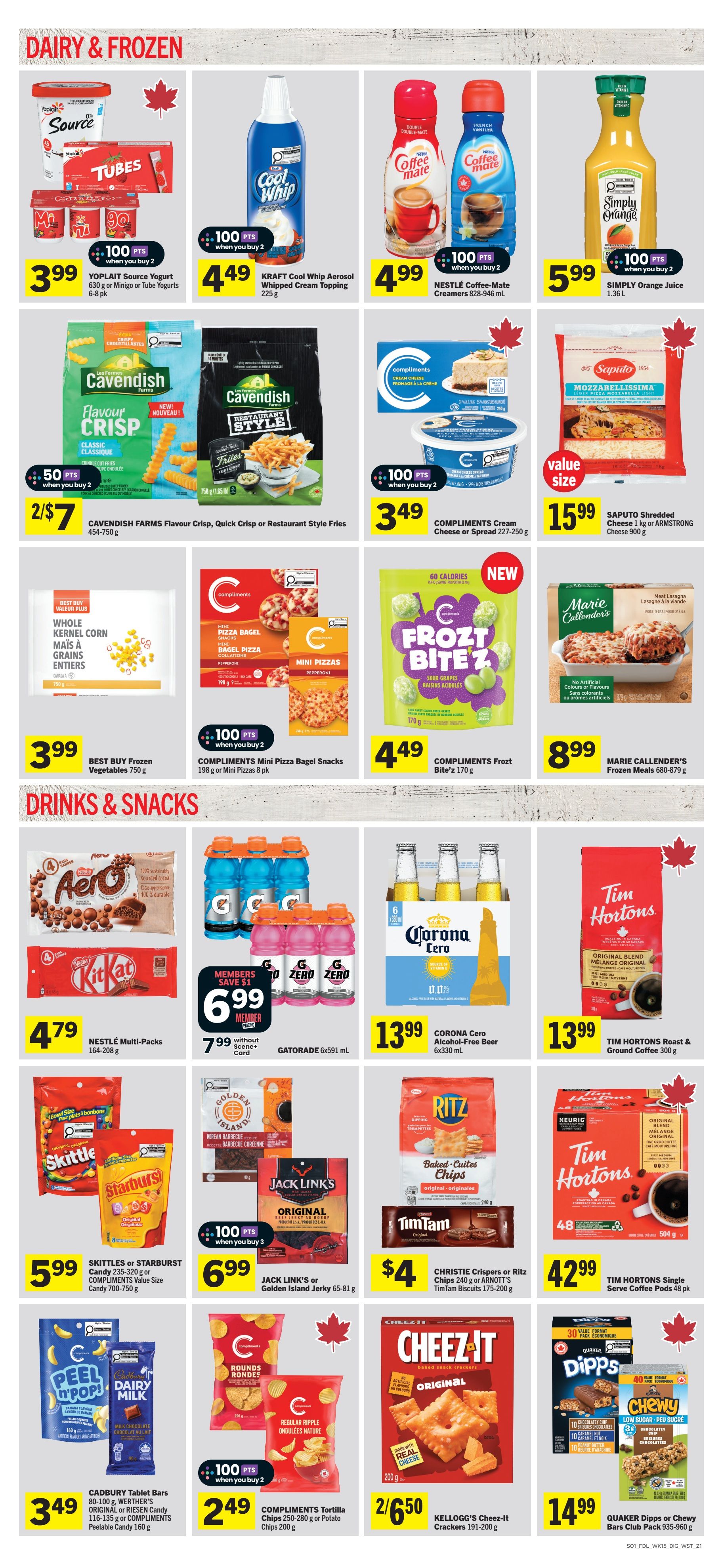 IGA (West) Flyer August 6 to 12
