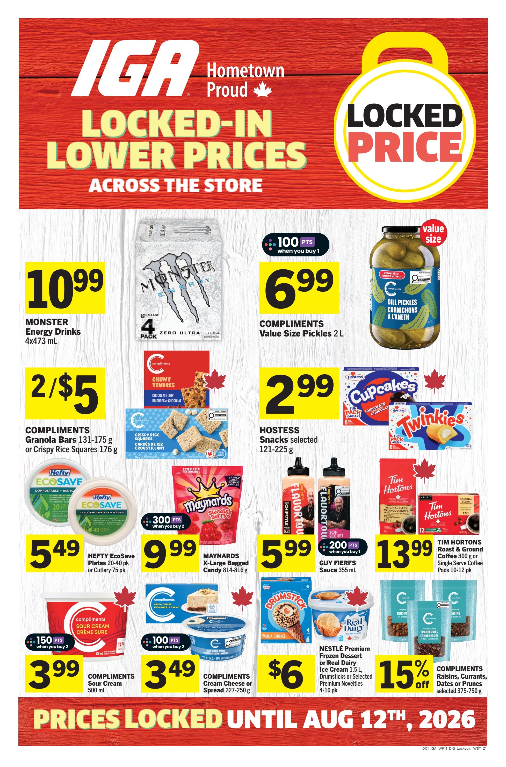IGA (West) Flyer August 6 to 12