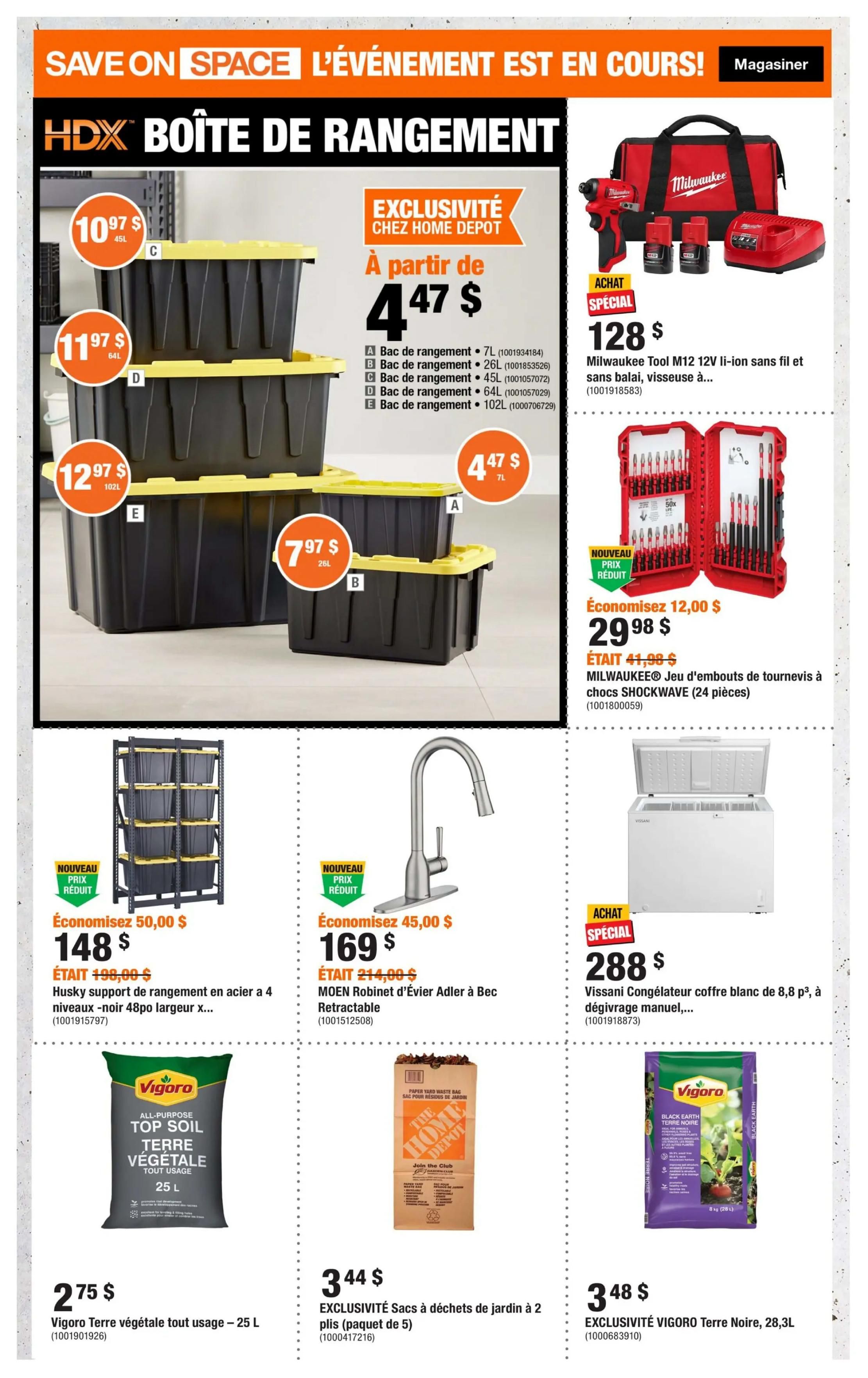 Home Depot (QC) Flyer August 6 to 19