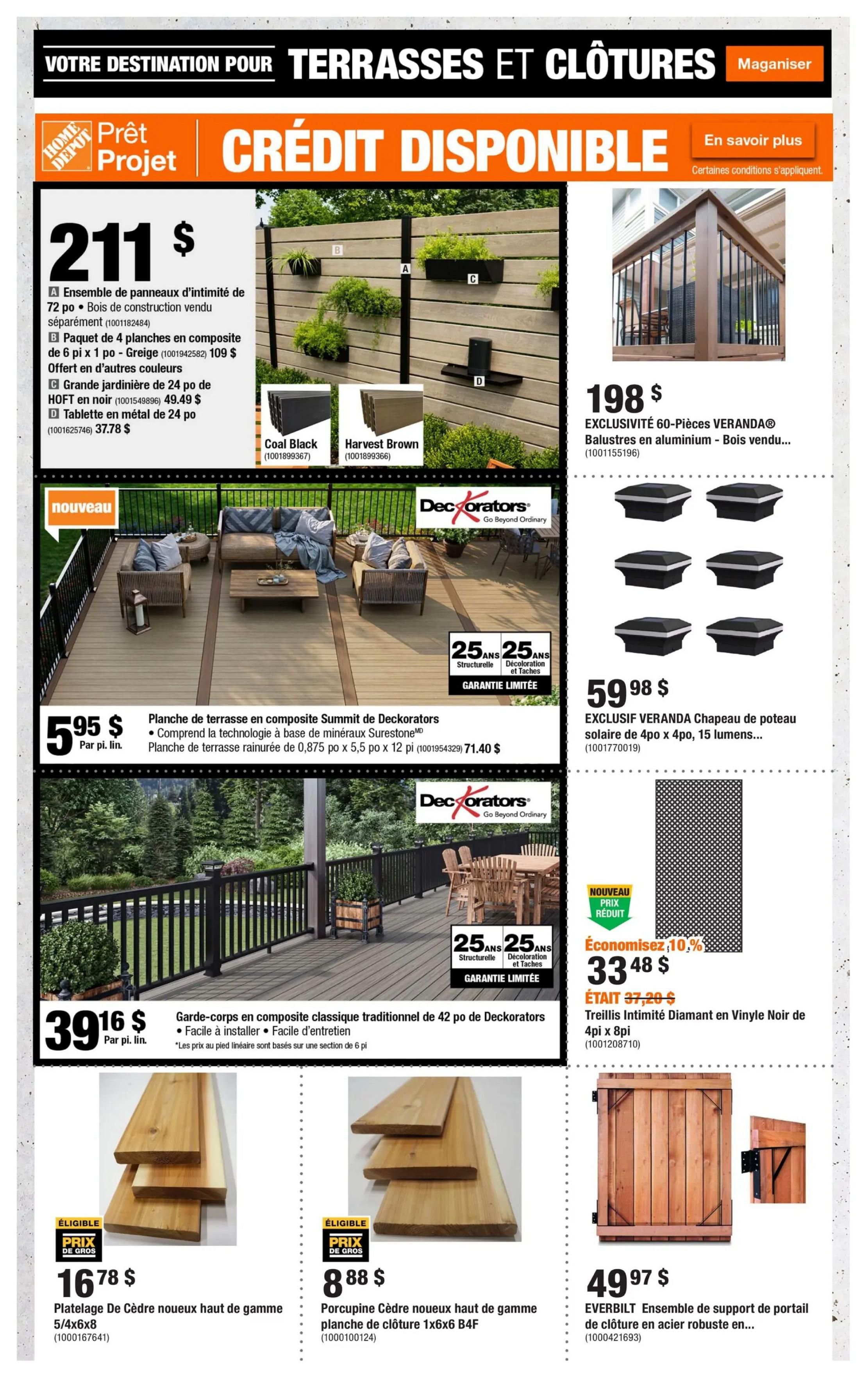 Home Depot (QC) Flyer August 6 to 19