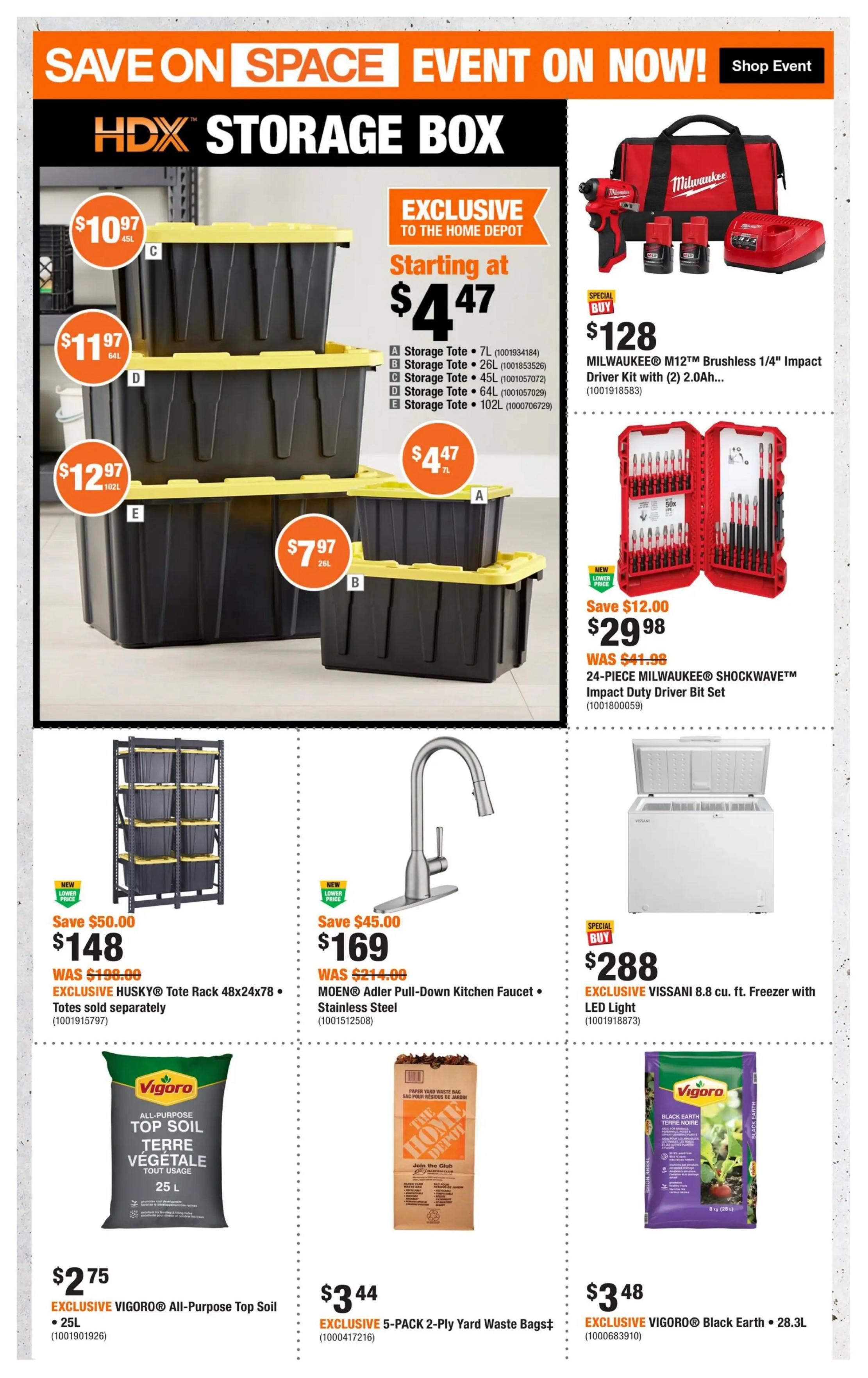 Home Depot (BC) Flyer August 6 to 19