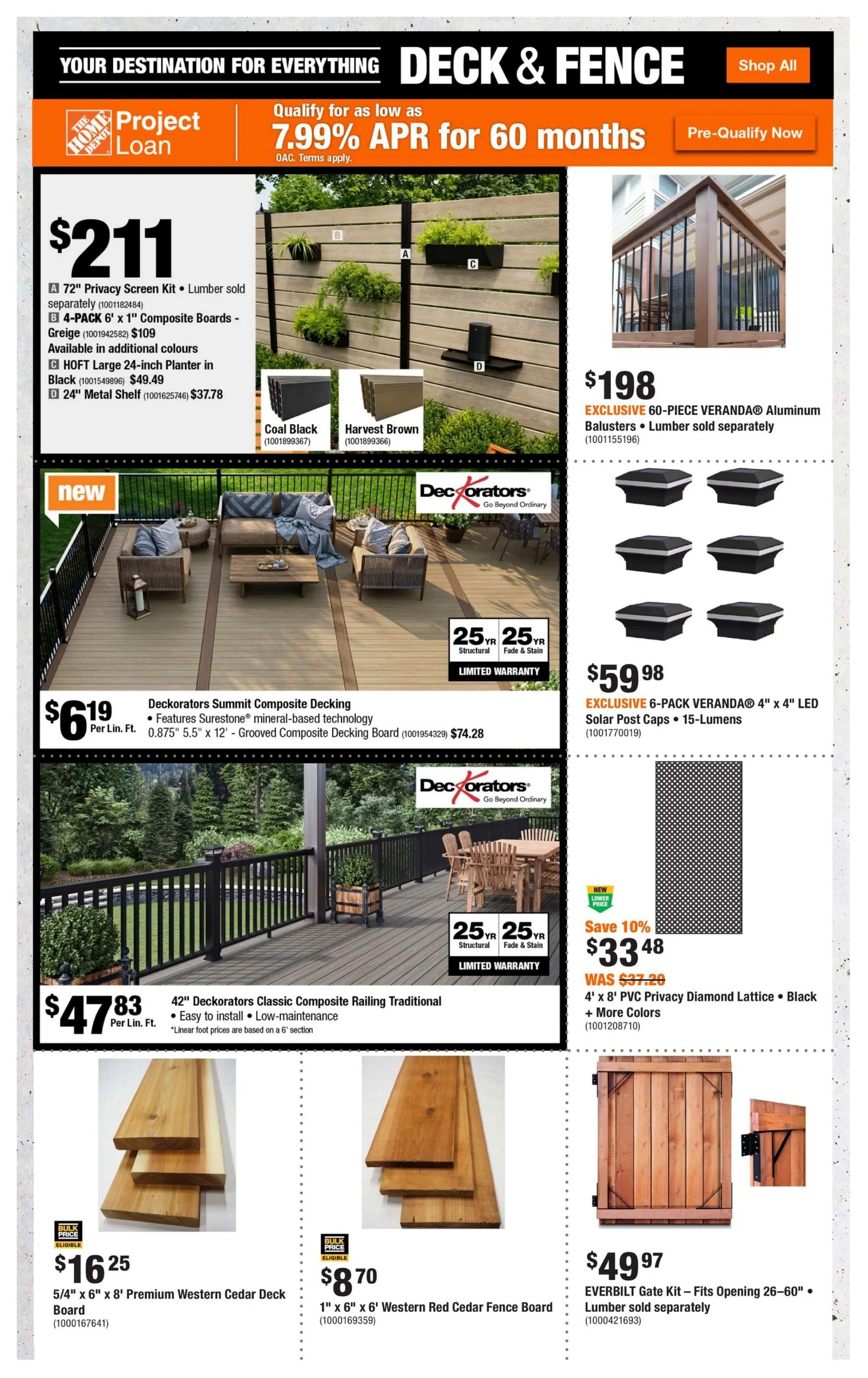 Home Depot (BC) Flyer August 6 to 19