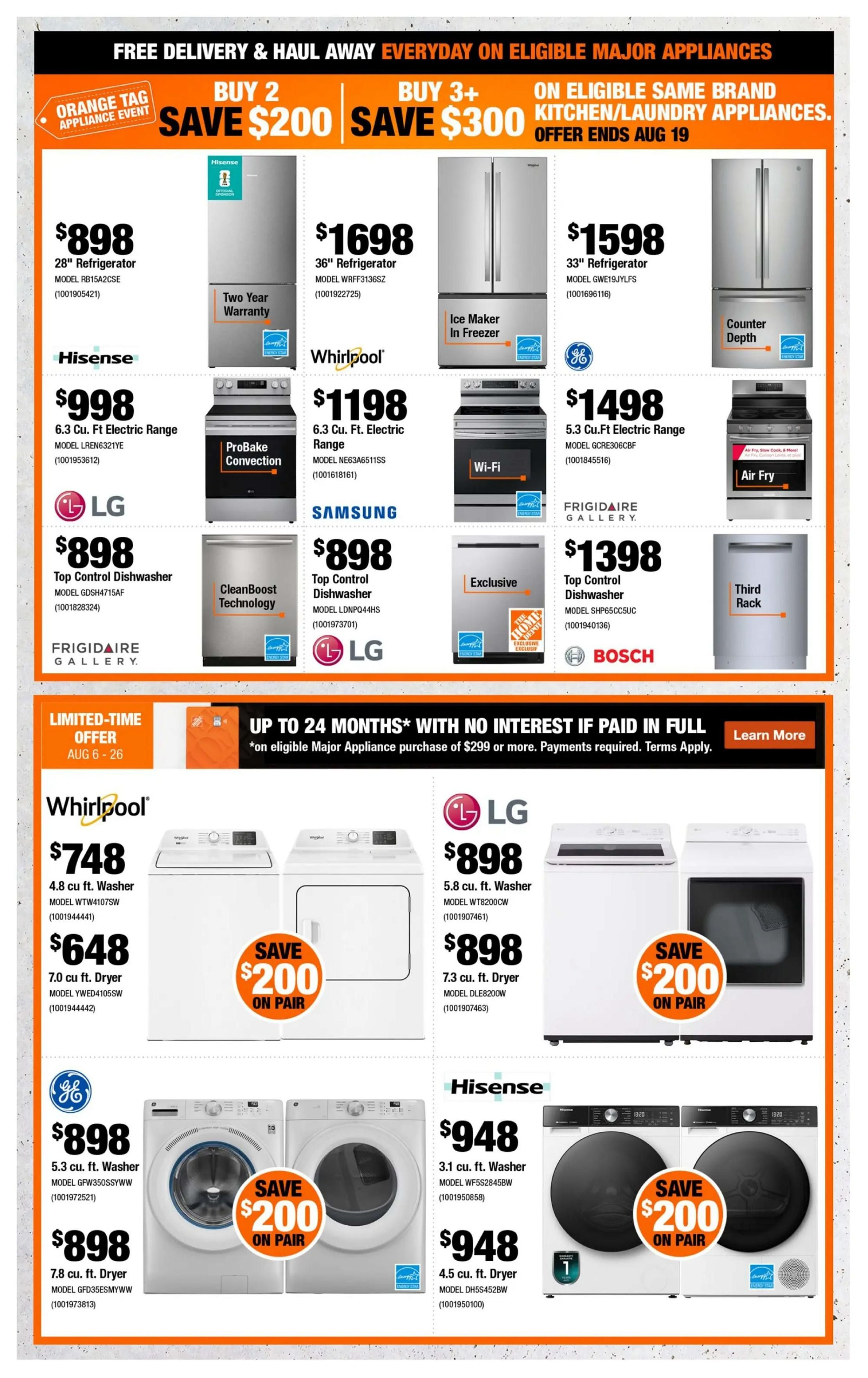 Home Depot (Atlantic) Flyer August 6 to 19